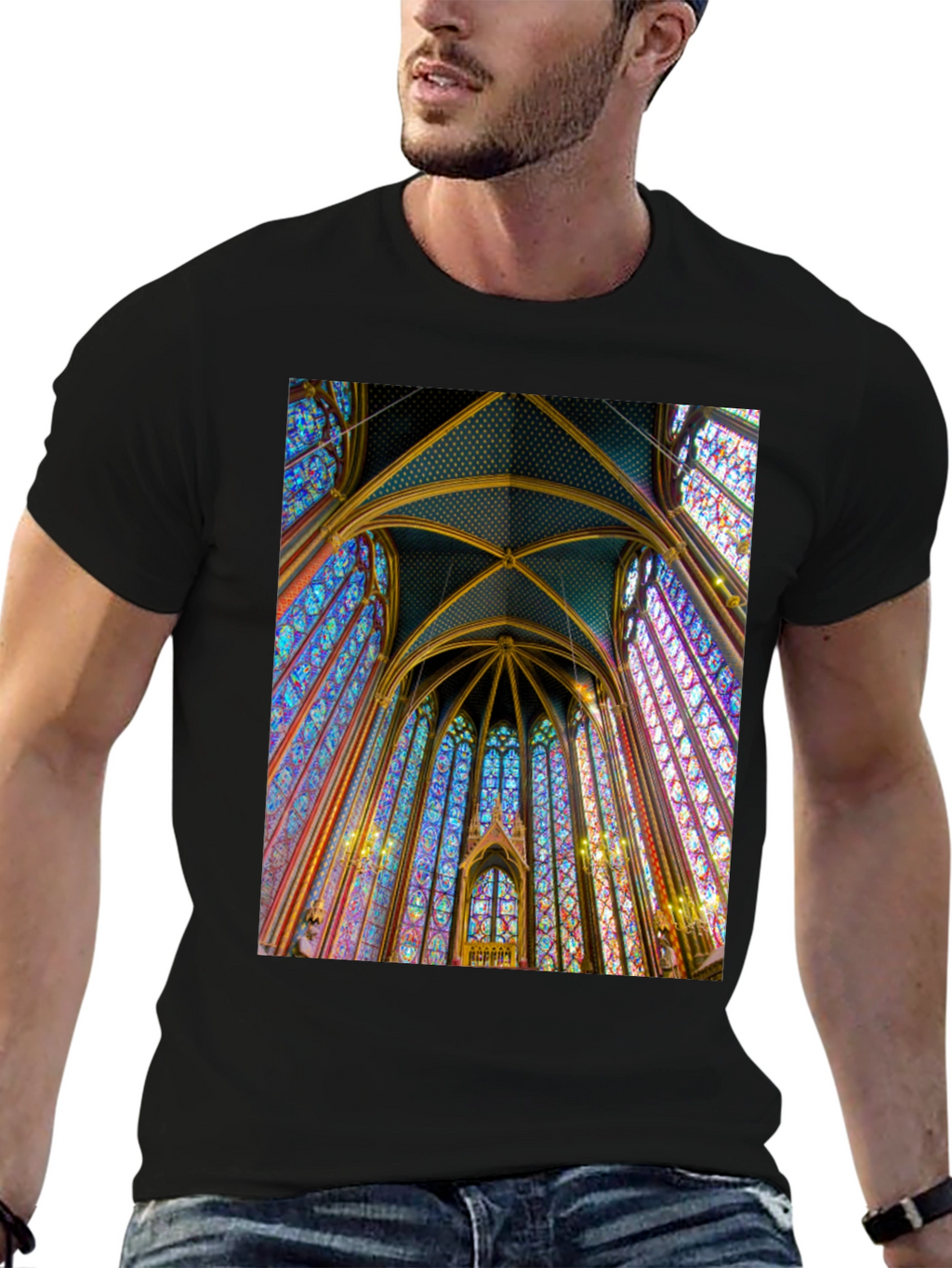Cathedral Window Graphic Tee