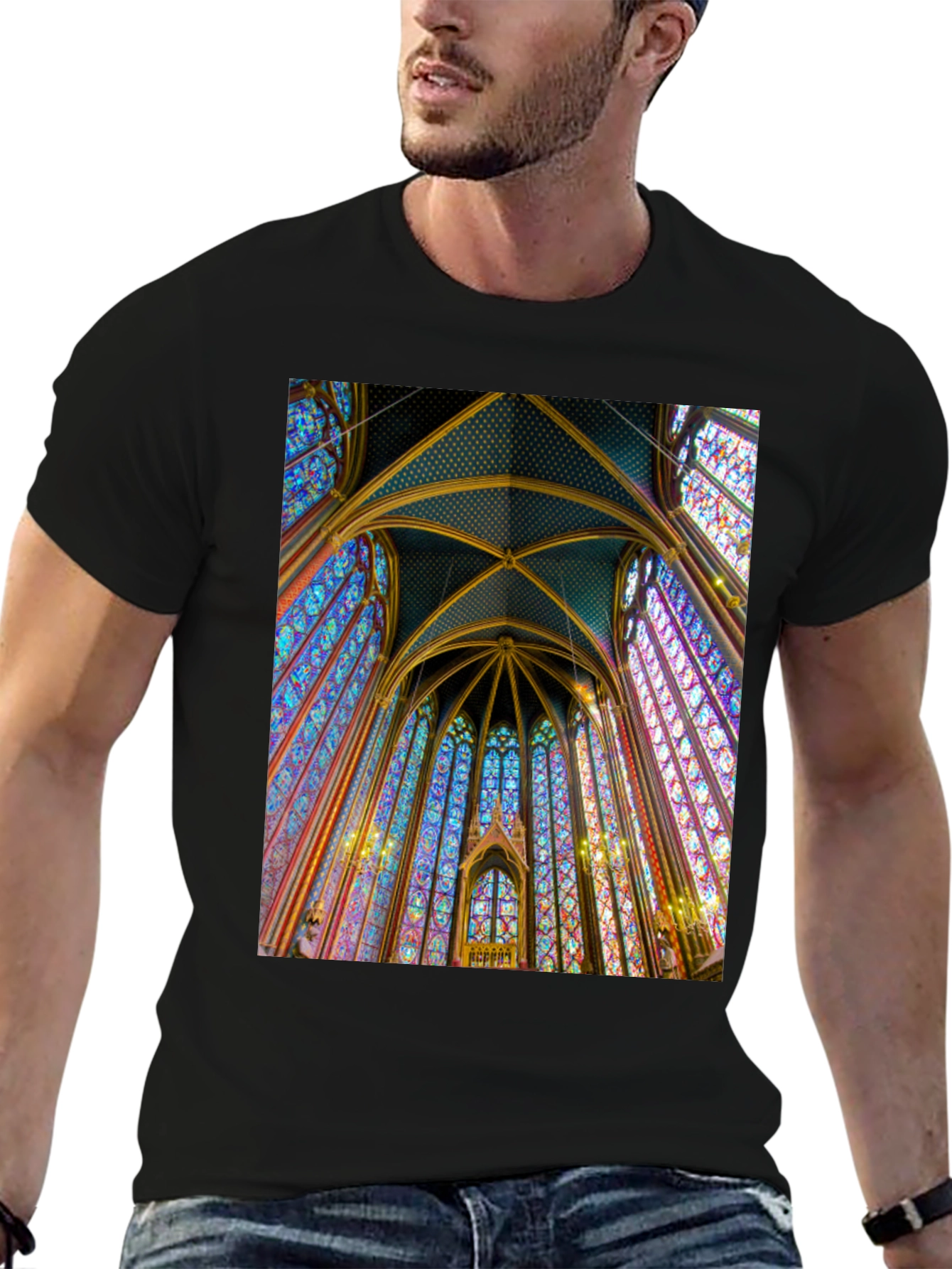 Cathedral Window Graphic Tee