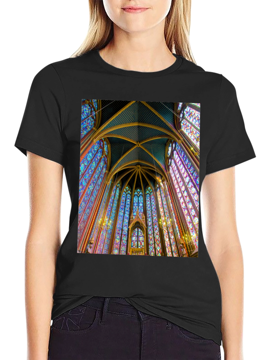 Cathedral Window Graphic Tee