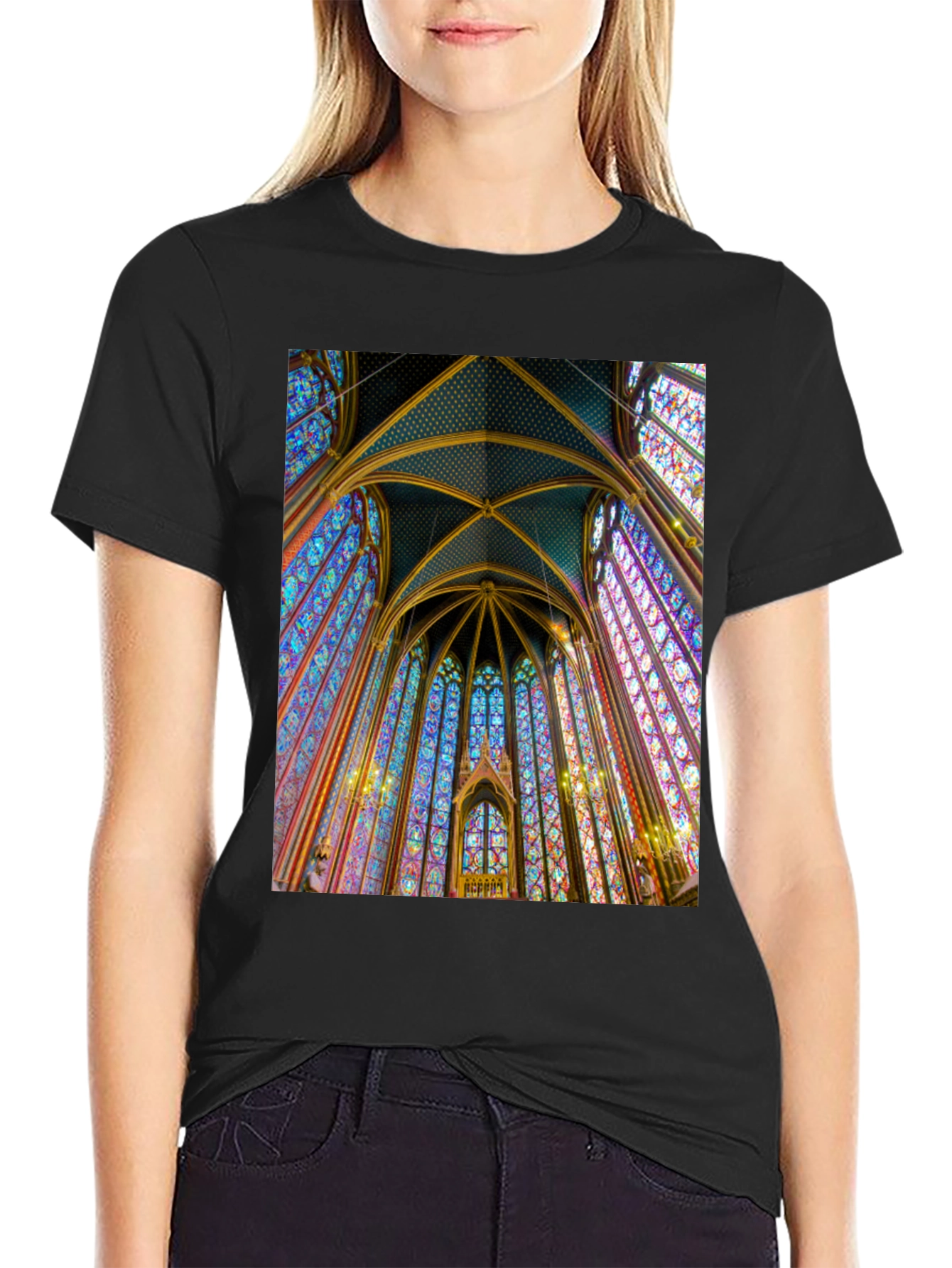 Cathedral Window Graphic Tee