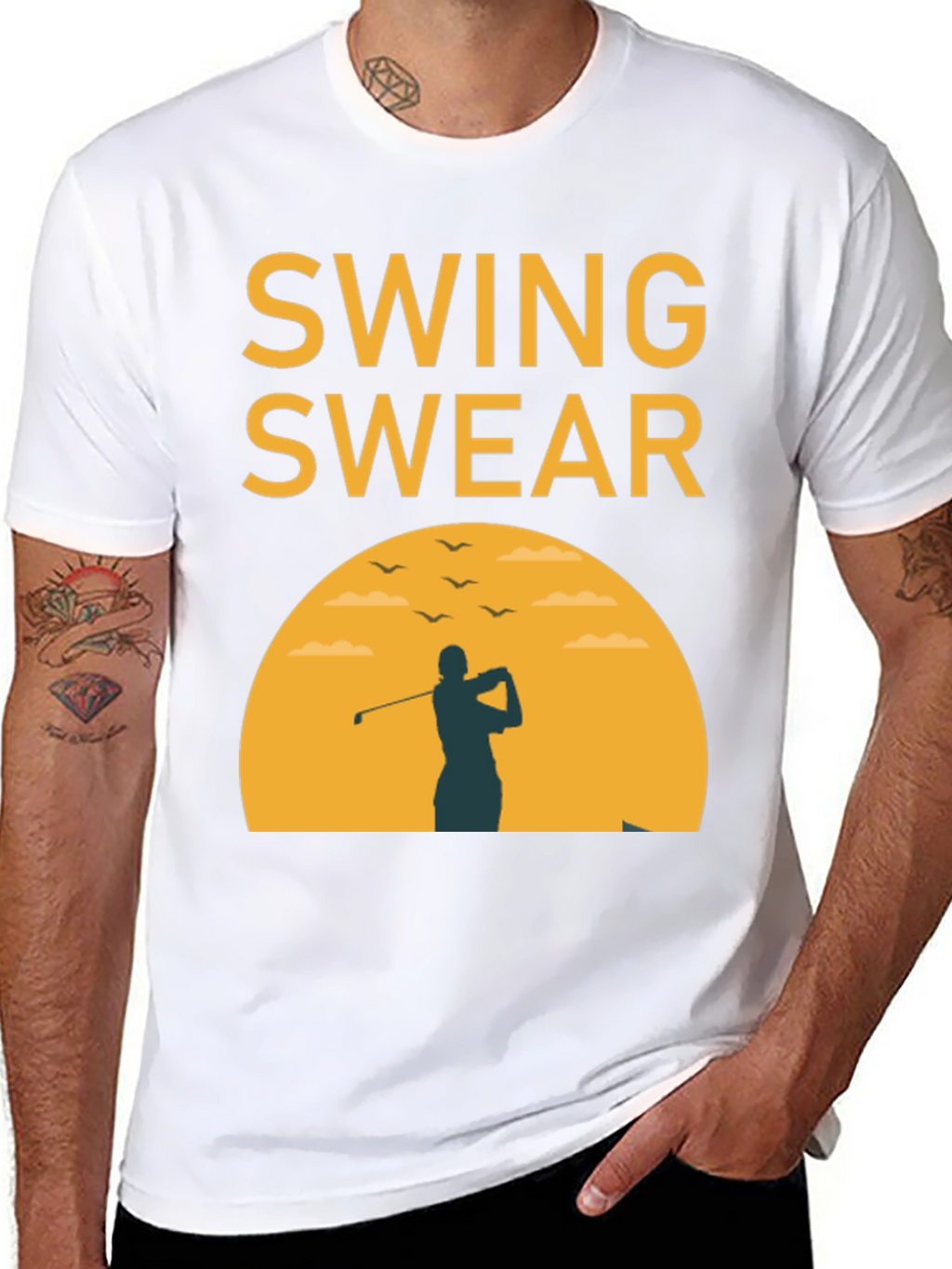 Swing Swear Golf T-Shirt