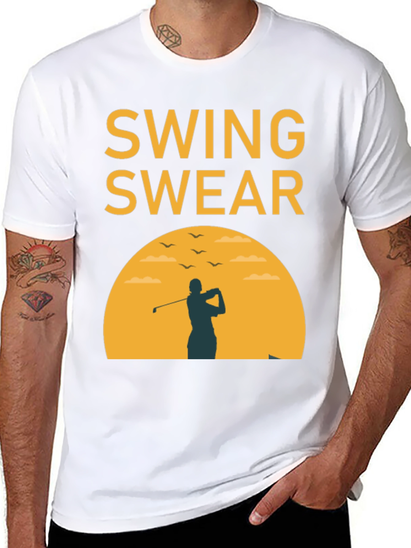 Swing Swear Golf T-Shirt