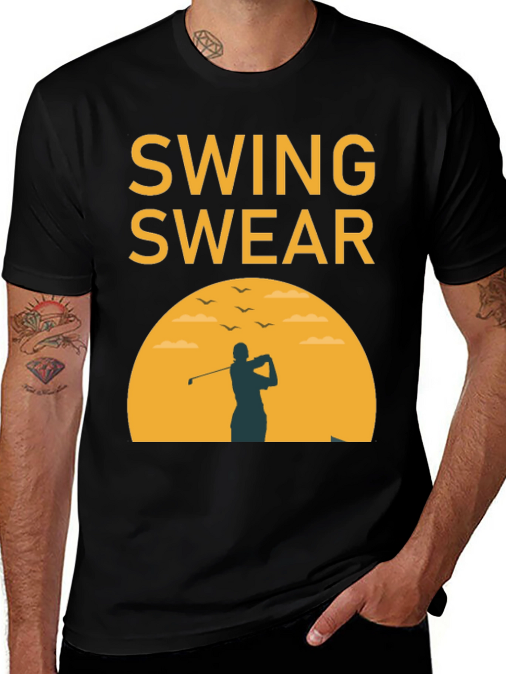 Swing Swear Golf T-Shirt
