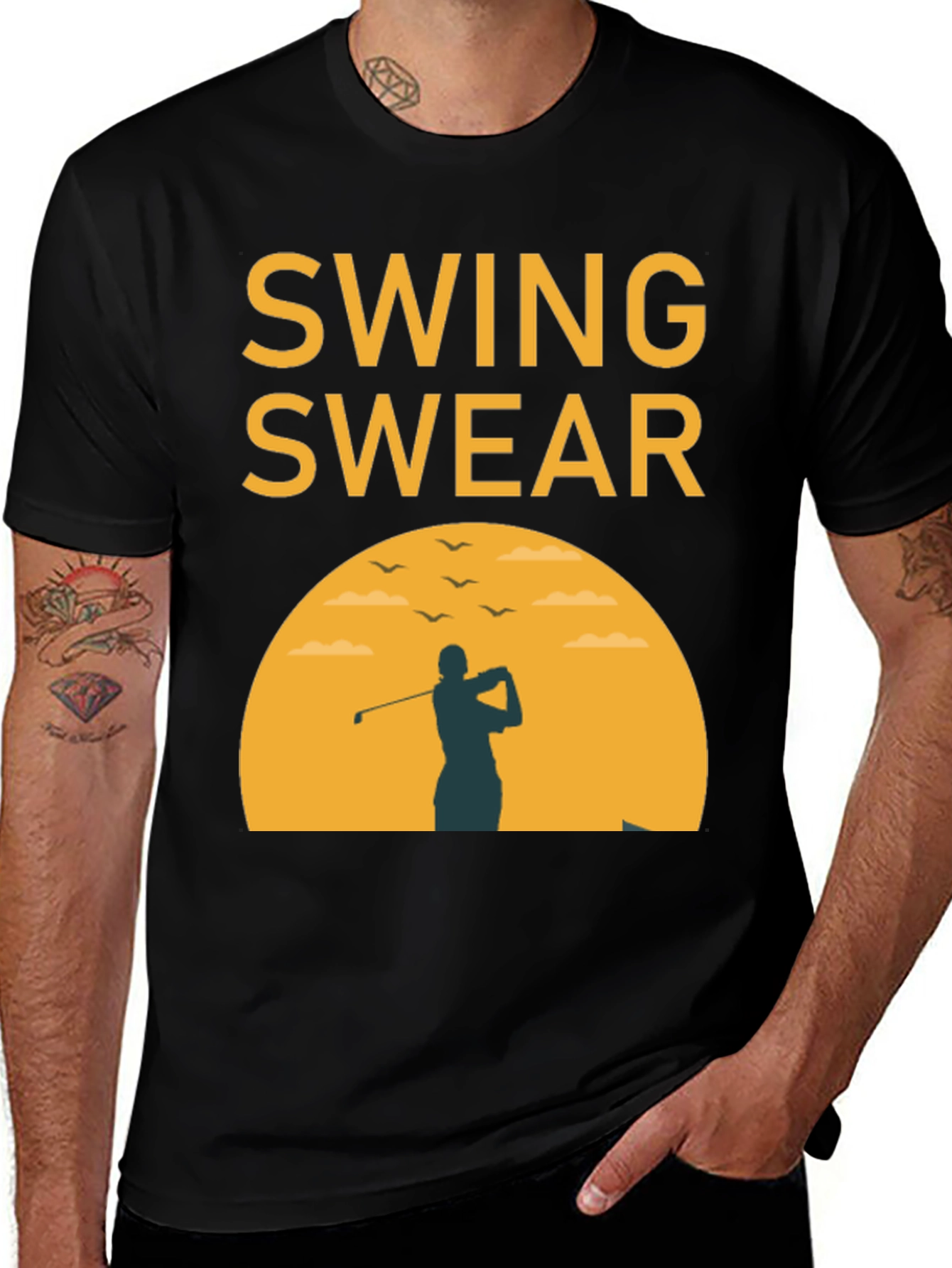 Swing Swear Golf T-Shirt