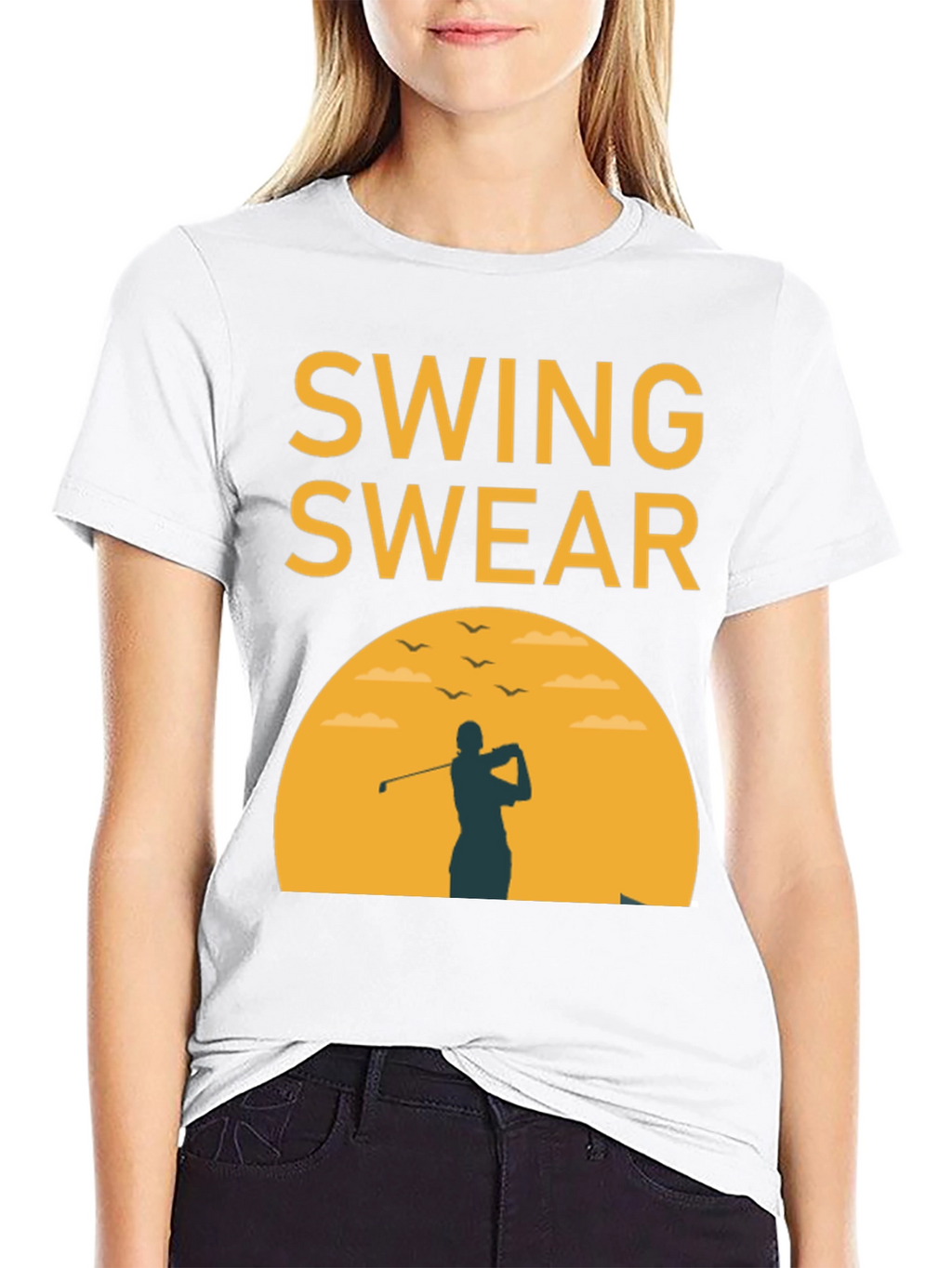 Swing Swear Golf T-Shirt