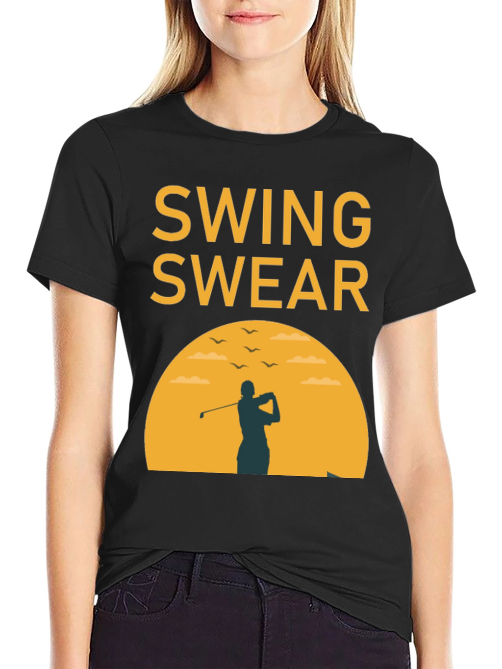 Swing Swear Golf T-Shirt