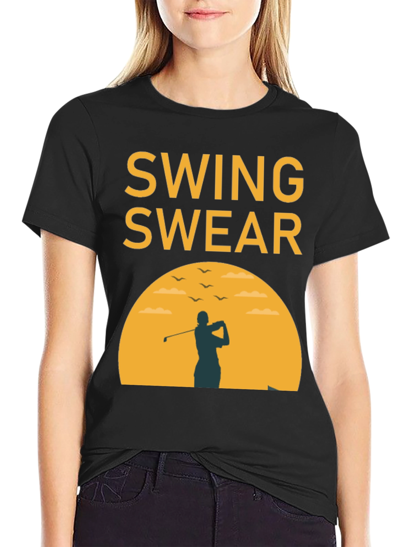 Swing Swear Golf T-Shirt