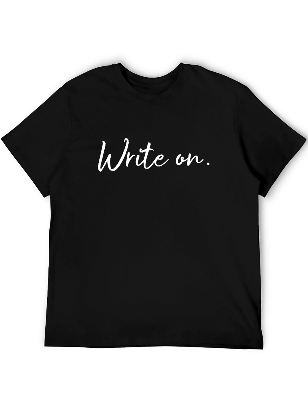 Write On Black T-Shirt