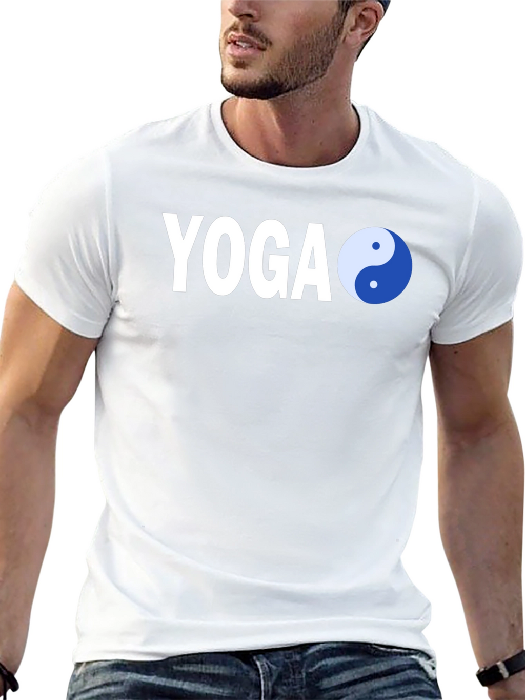 Yoga Yin Yang Graphic Tee - Unisex