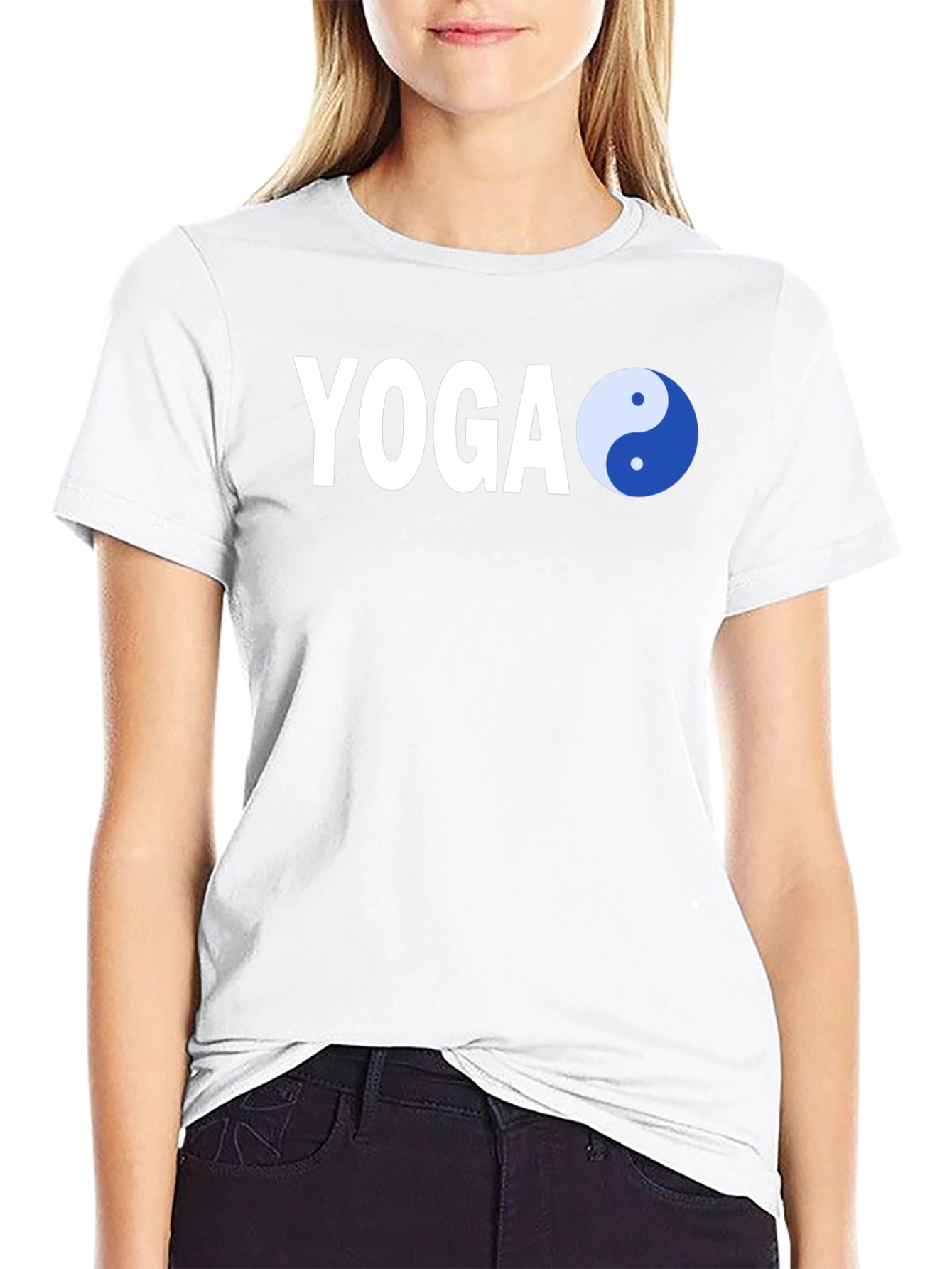 Yoga Yin Yang Graphic Tee - Unisex