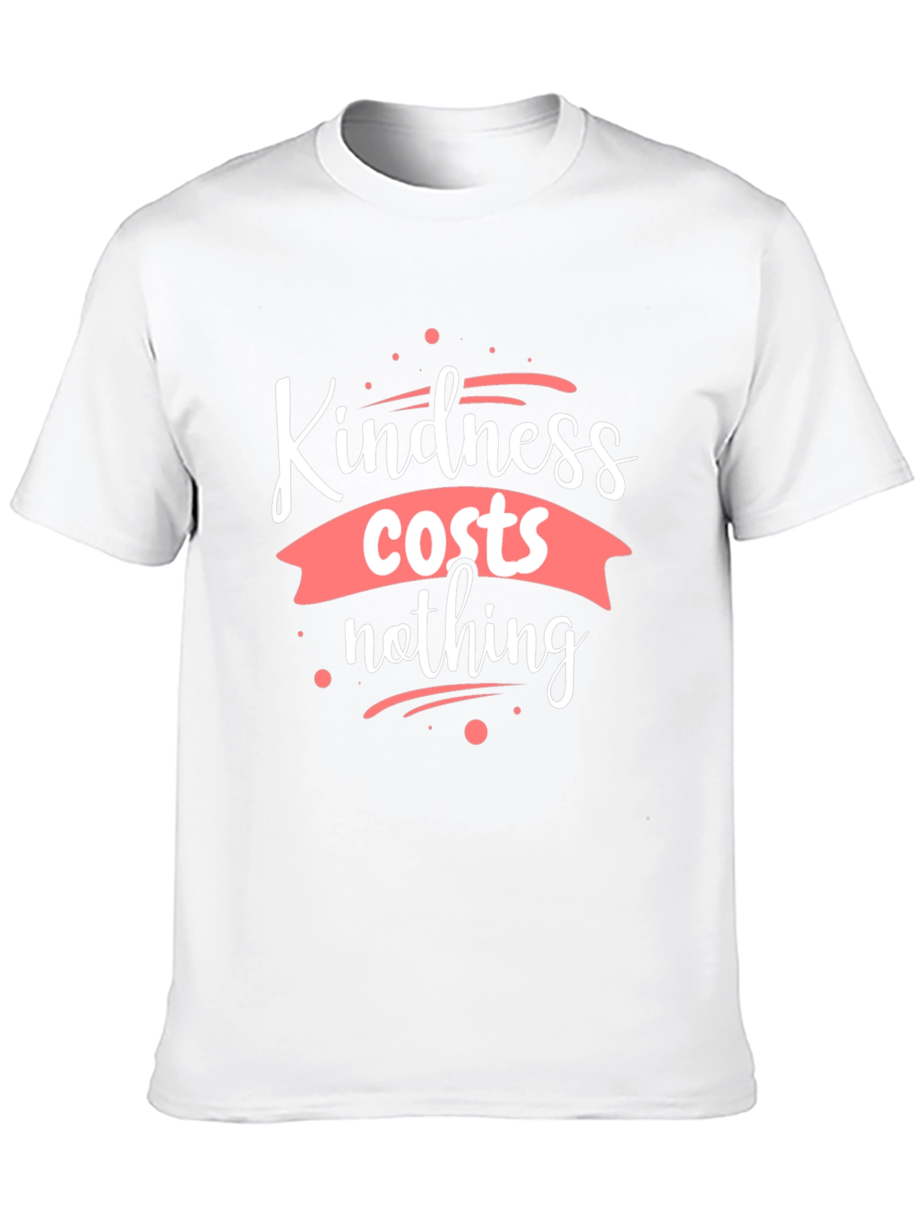 Kindness Costs Nothing Black T-Shirt