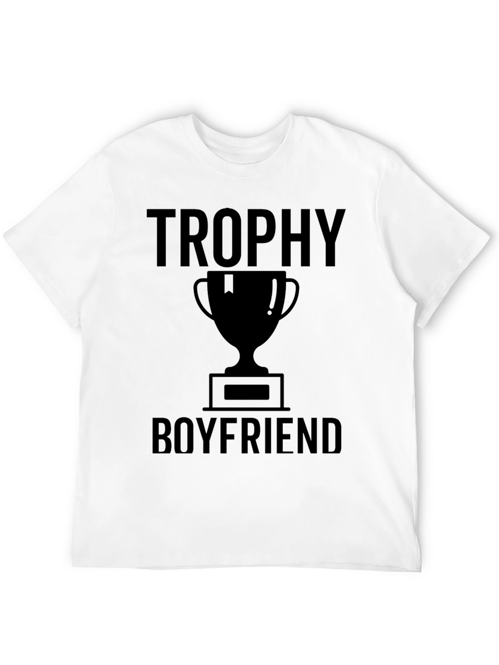 Trophy Boyfriend Graphic Tee - Black