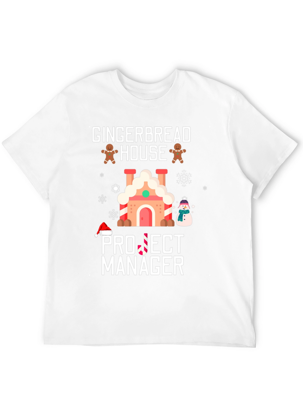 Gingerbread House Project Manager T-Shirt