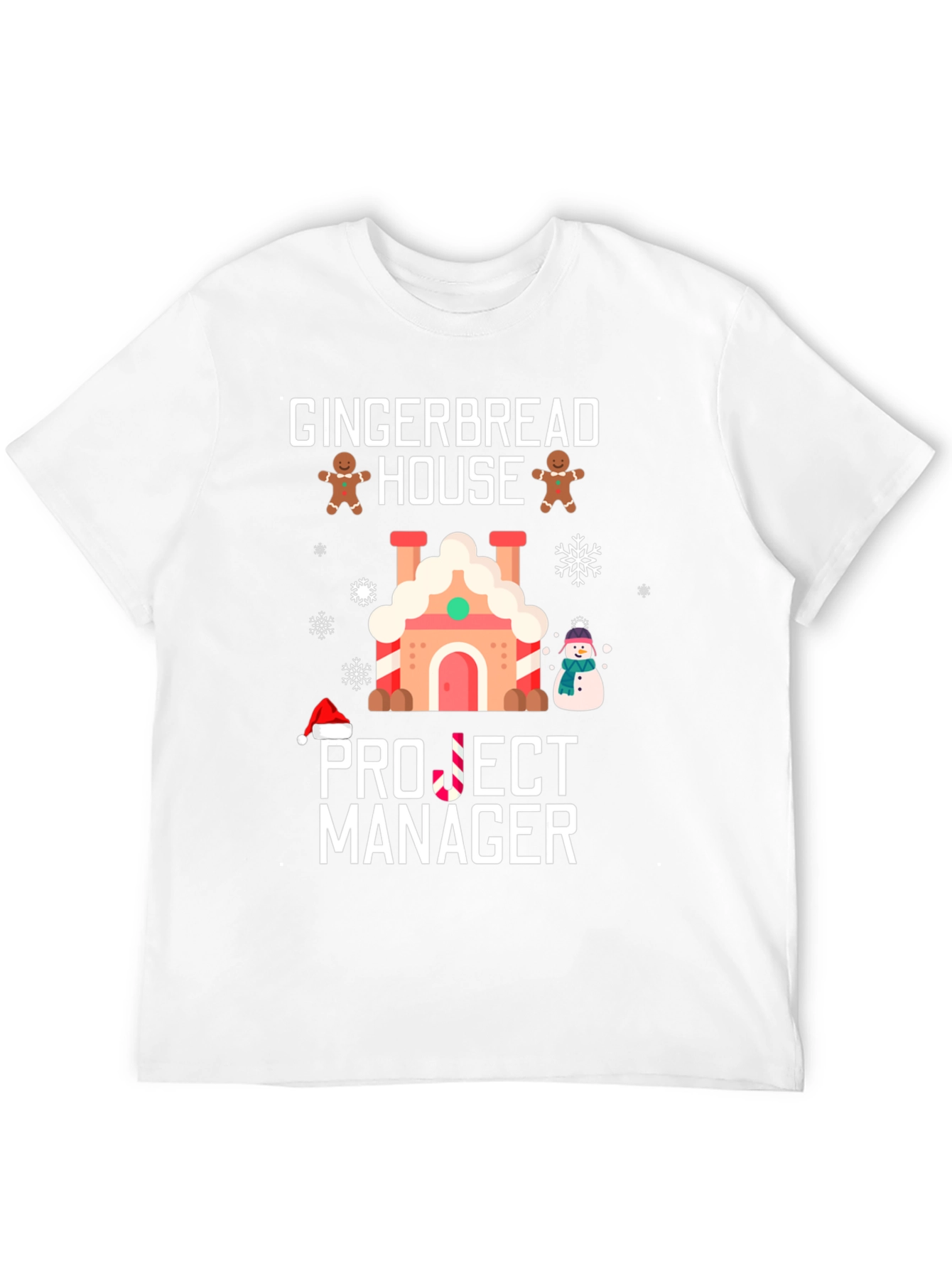 Gingerbread House Project Manager T-Shirt