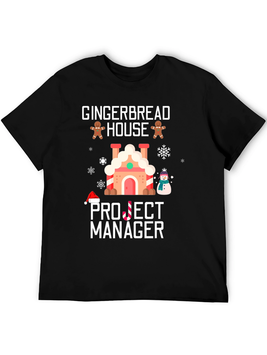 Gingerbread House Project Manager T-Shirt