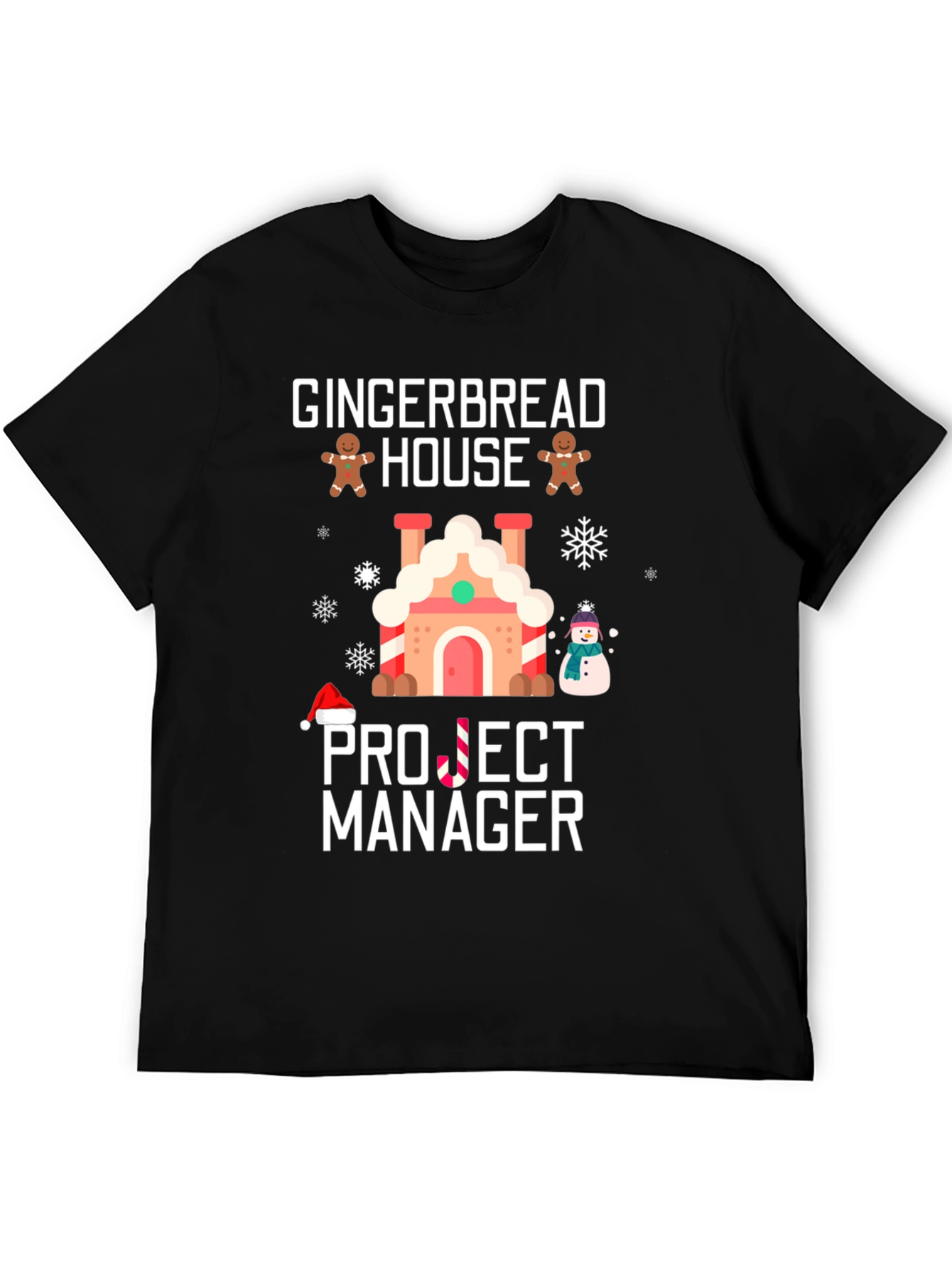 Gingerbread House Project Manager T-Shirt
