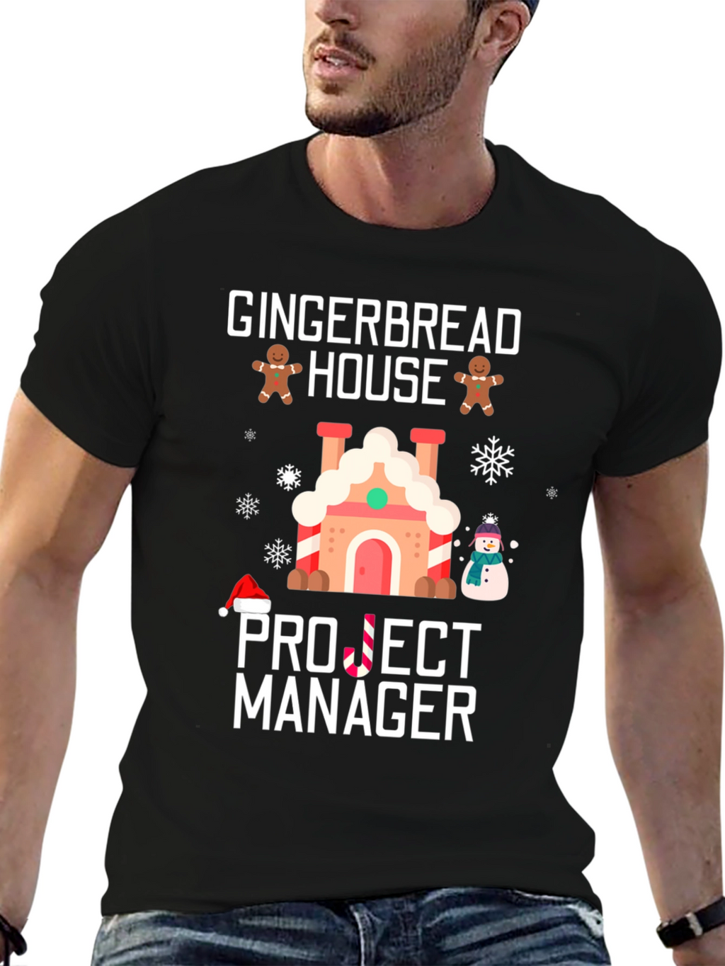 Gingerbread House Project Manager T-Shirt