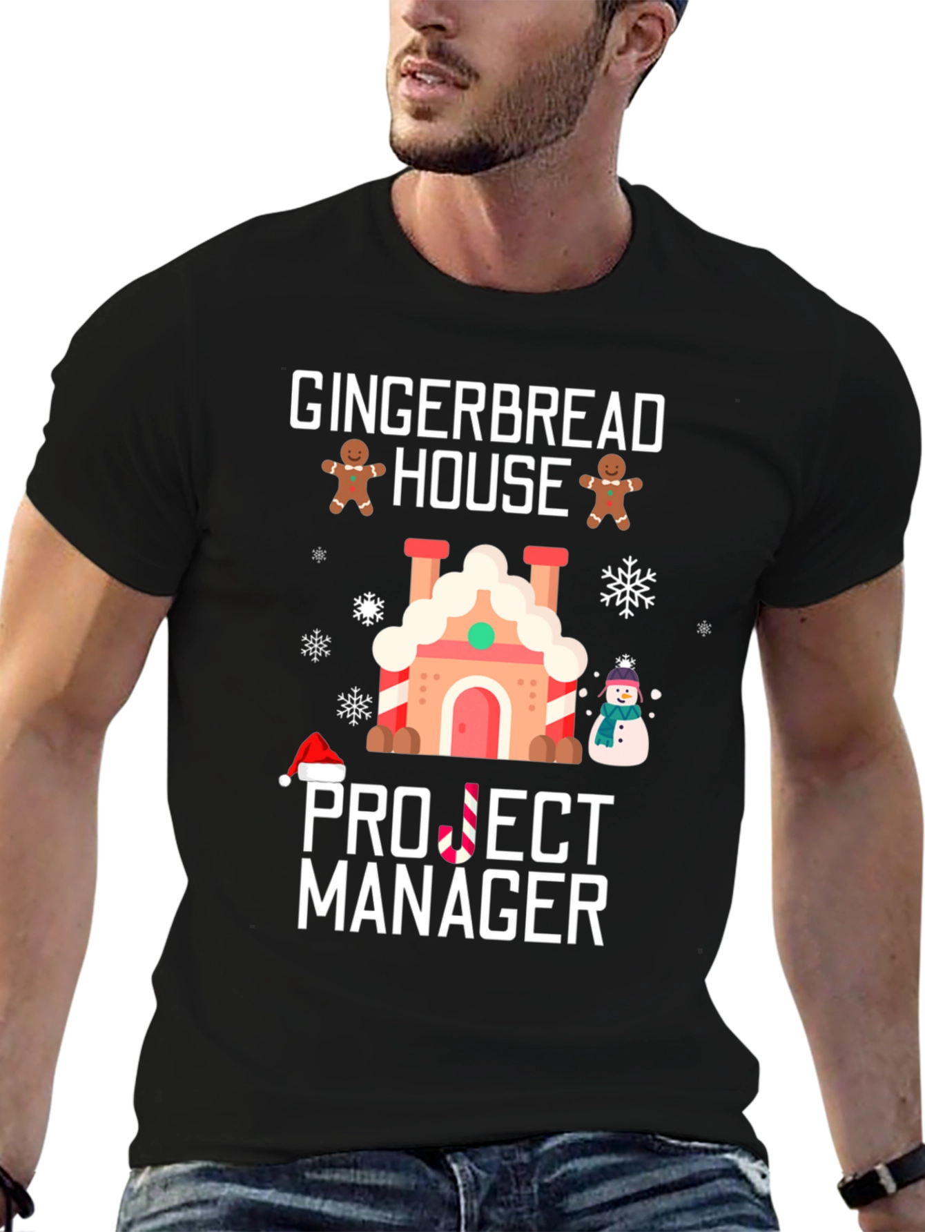 Gingerbread House Project Manager T-Shirt