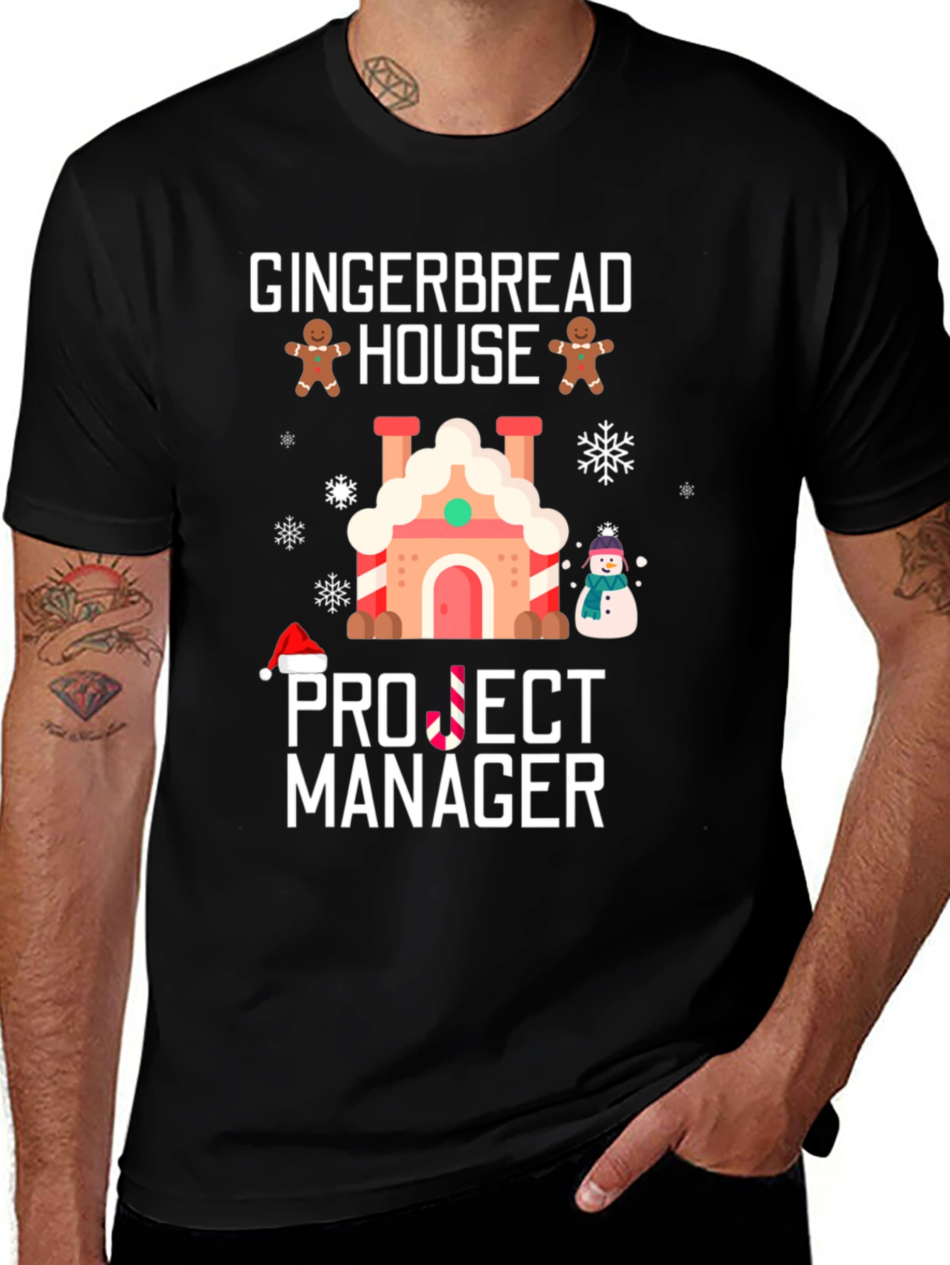 Gingerbread House Project Manager T-Shirt