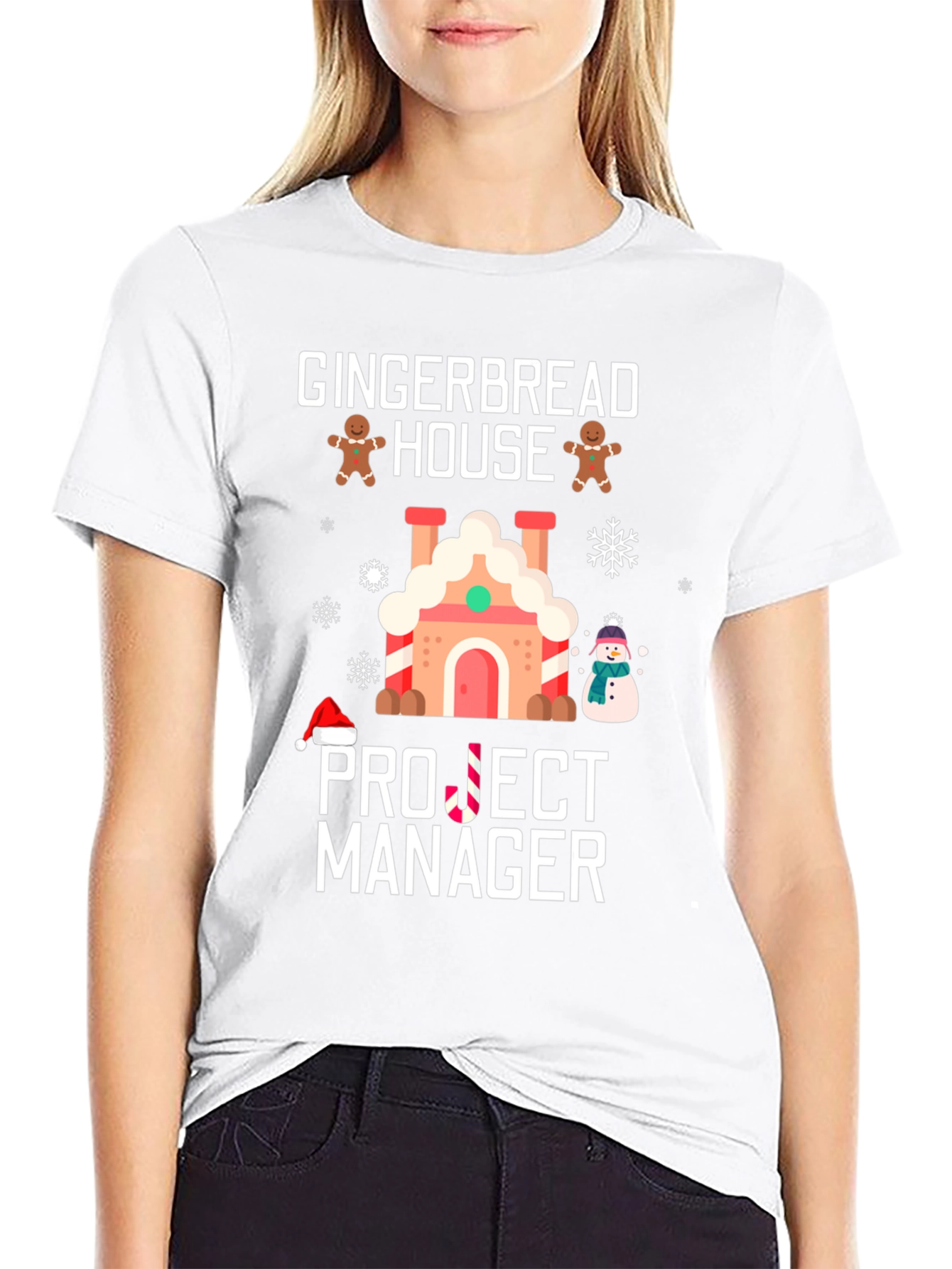 Gingerbread House Project Manager T-Shirt