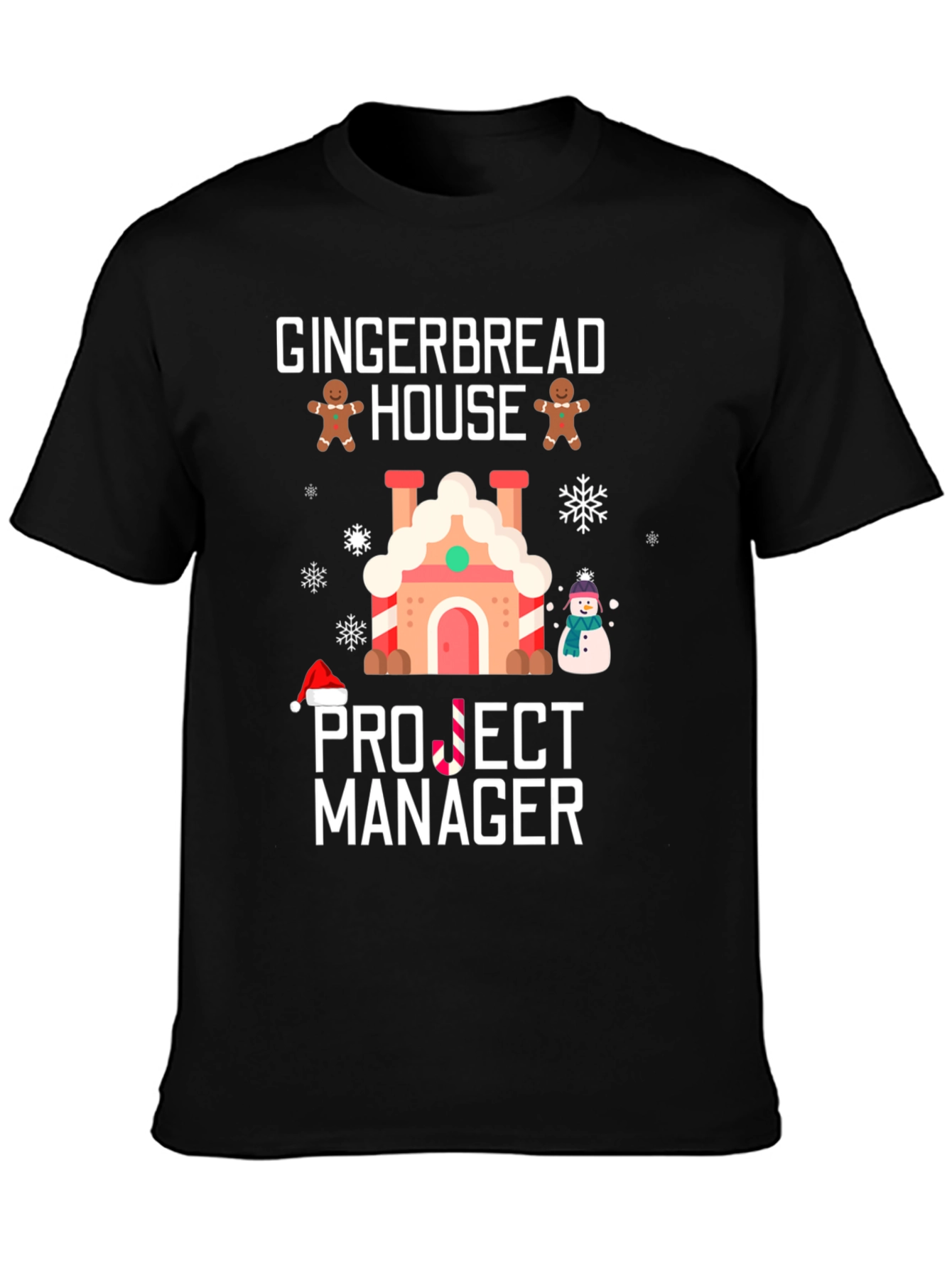 Gingerbread House Project Manager T-Shirt