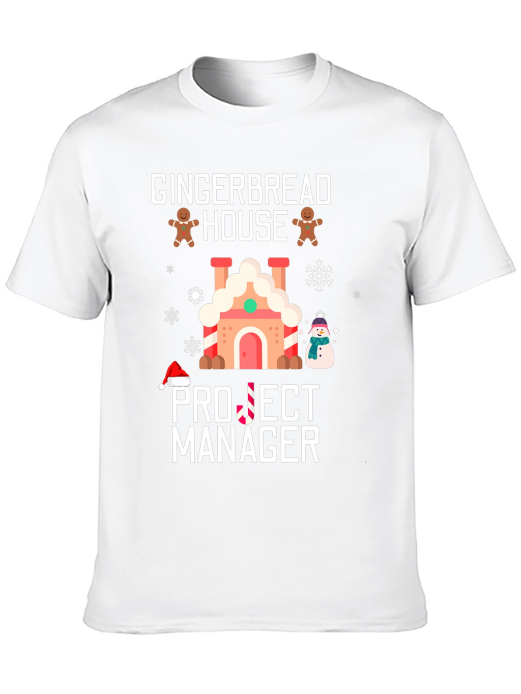 Gingerbread House Project Manager T-Shirt