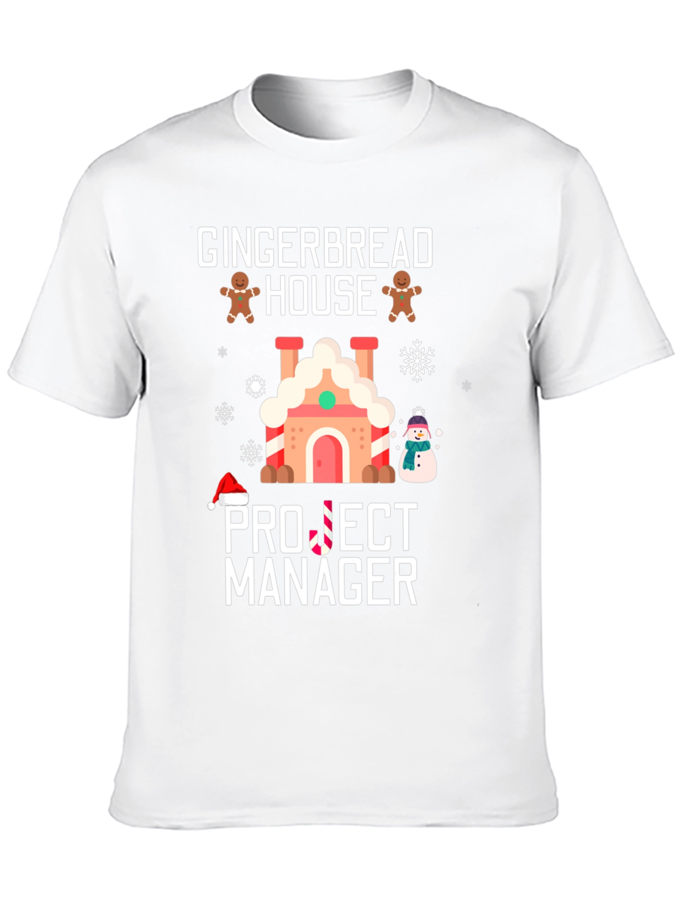 Gingerbread House Project Manager T-Shirt