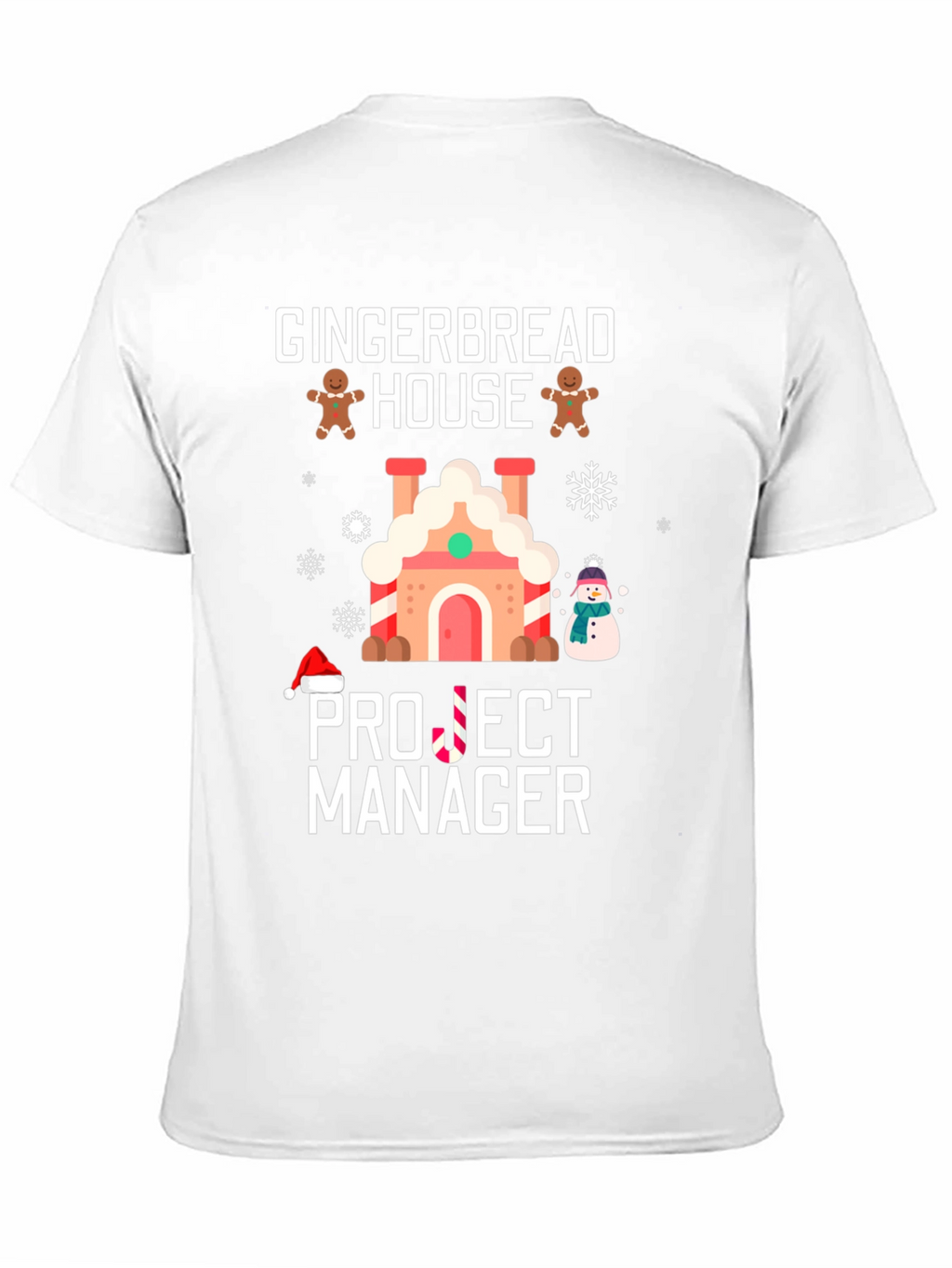 Gingerbread House Project Manager T-Shirt