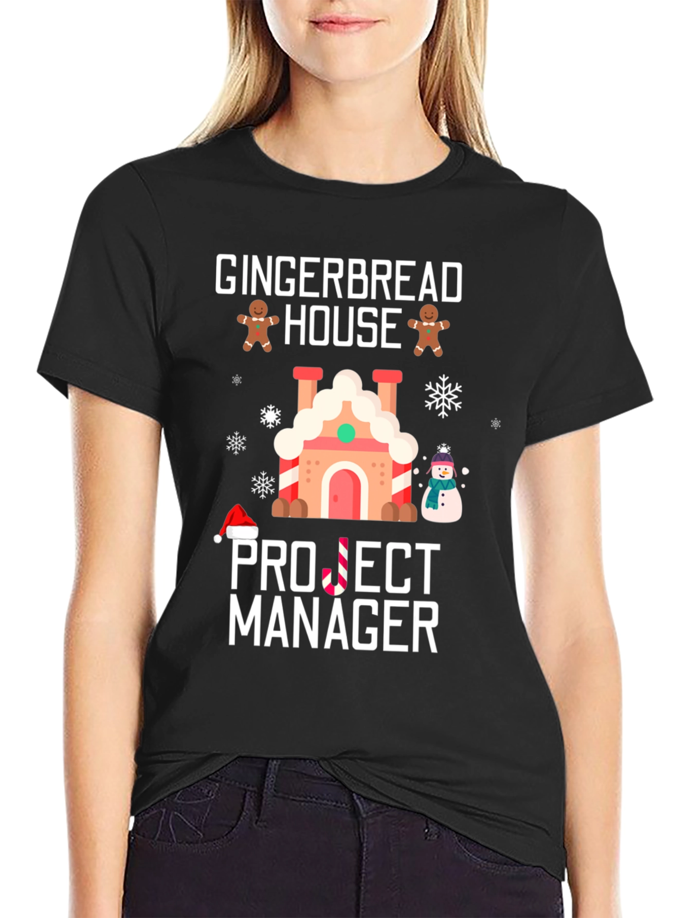 Gingerbread House Project Manager T-Shirt