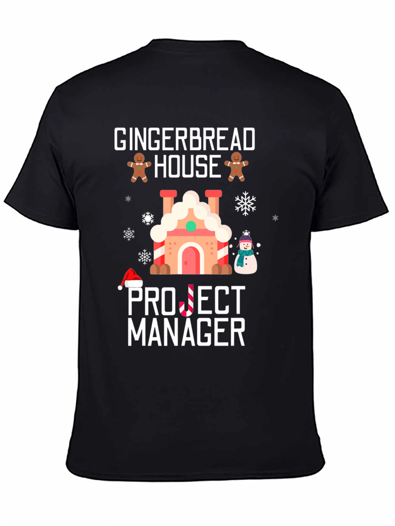 Gingerbread House Project Manager T-Shirt