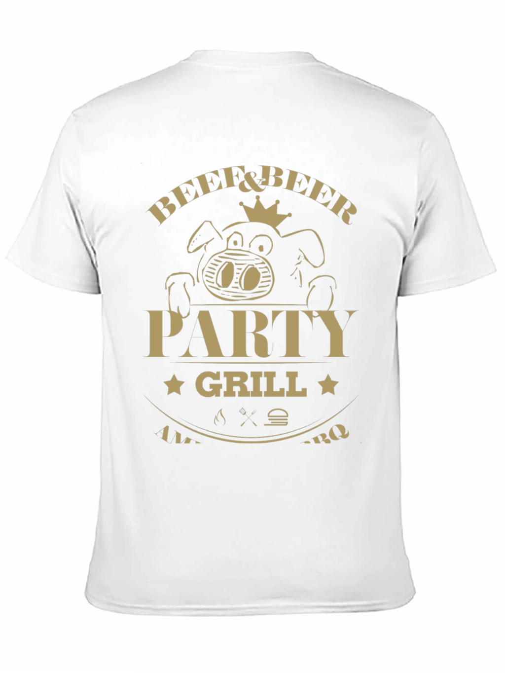 Beef & Beer Party Grill T-Shirt