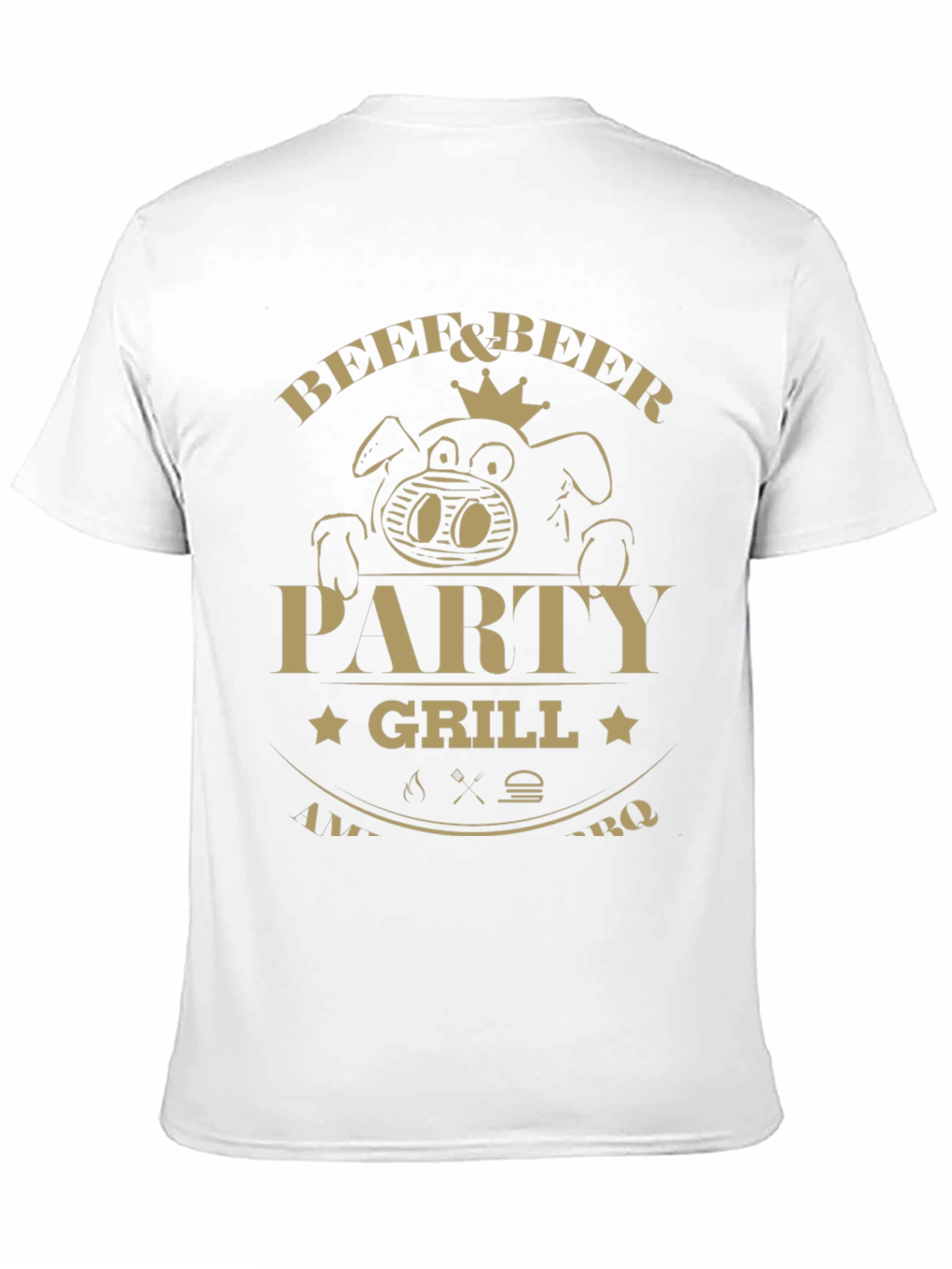 Beef & Beer Party Grill T-Shirt