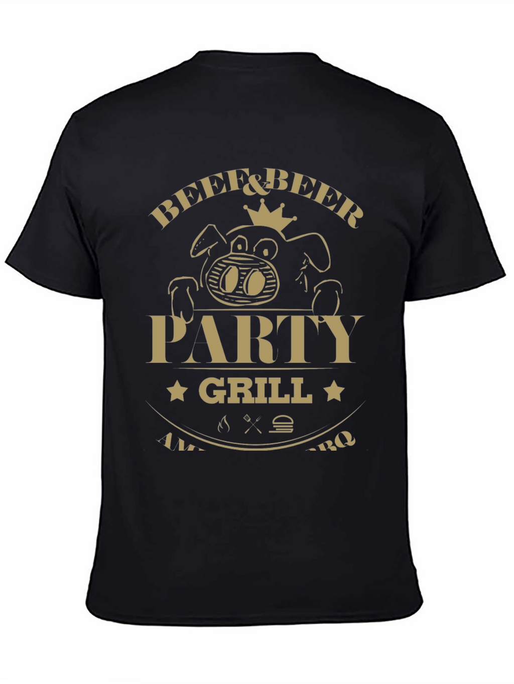Beef & Beer Party Grill T-Shirt
