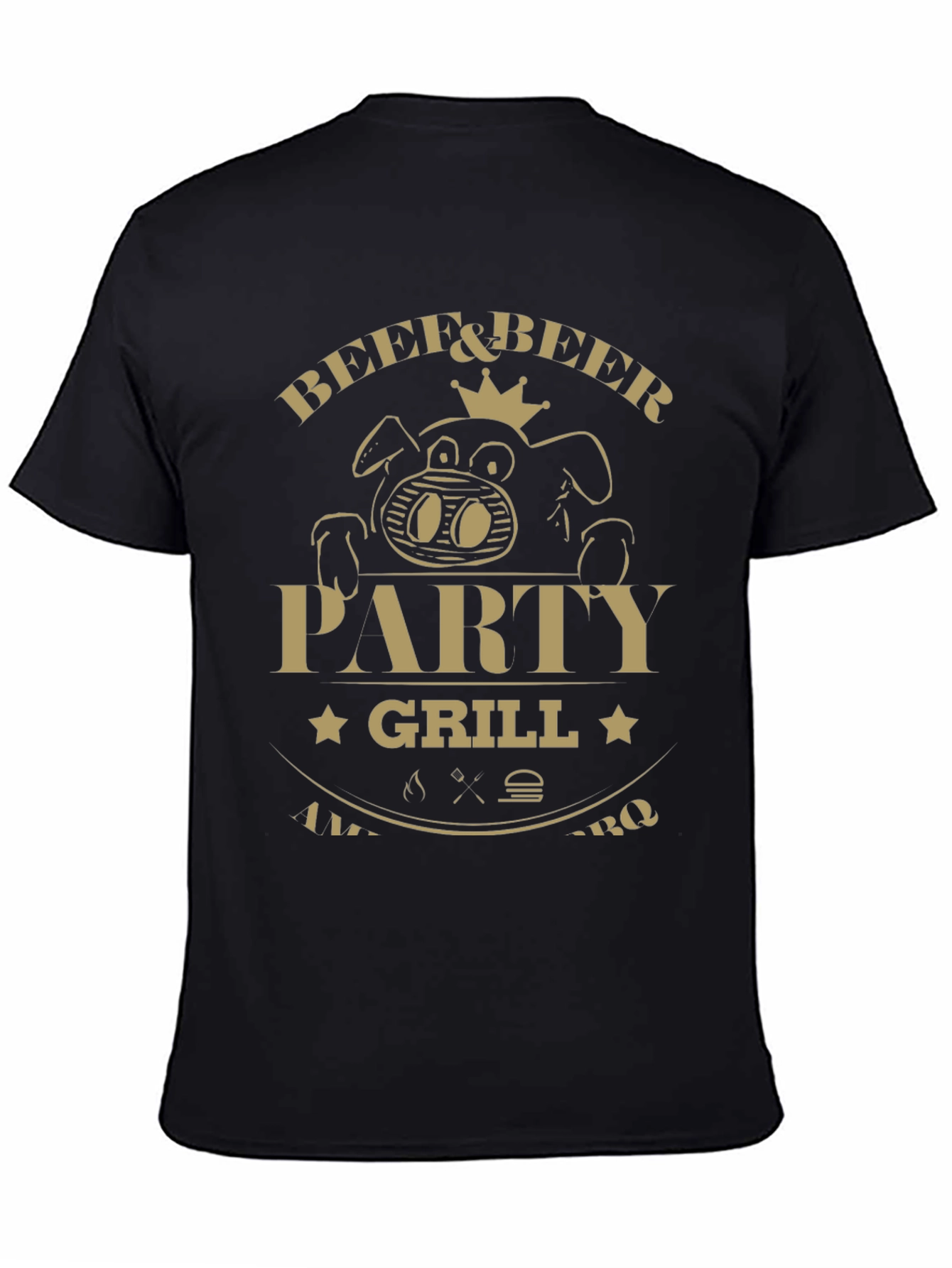 Beef & Beer Party Grill T-Shirt