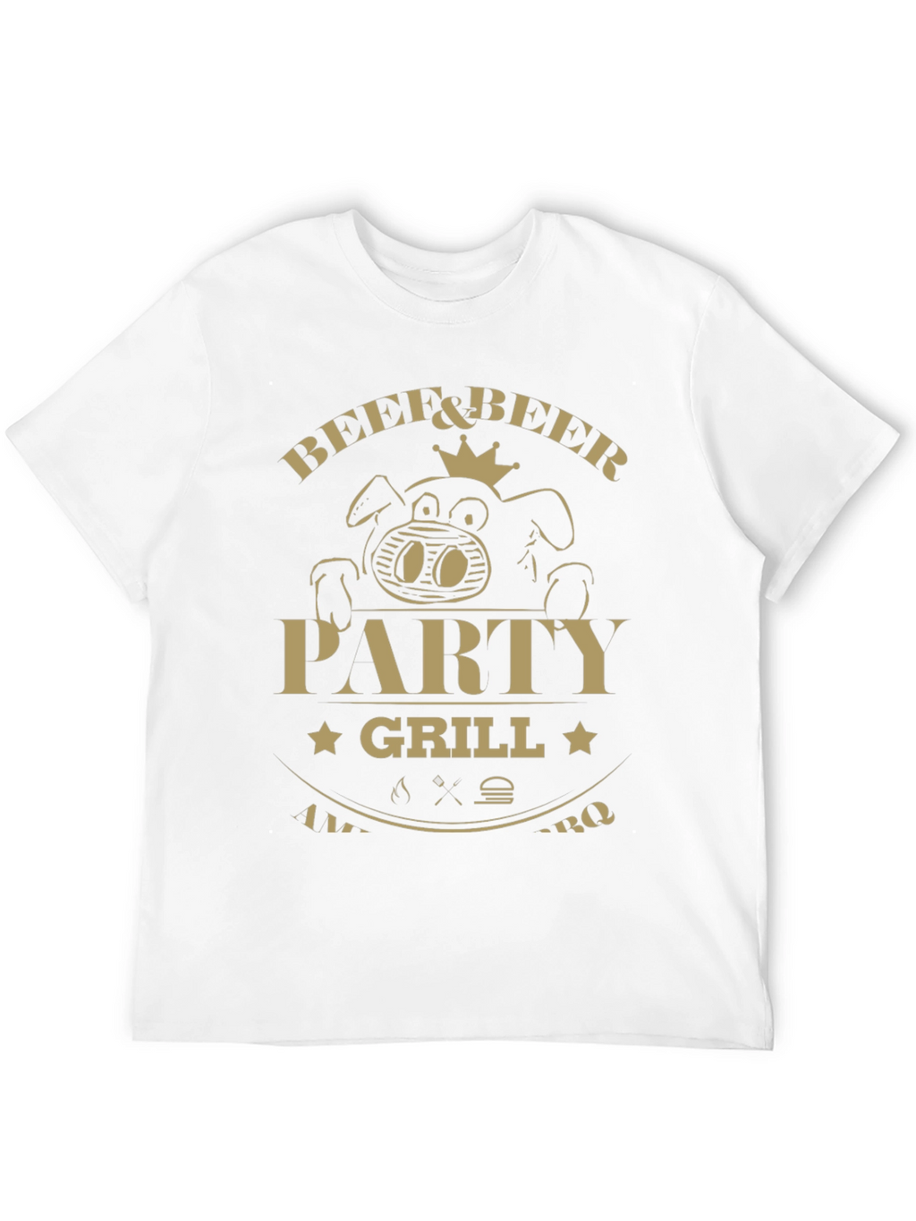 Beef & Beer Party Grill T-Shirt