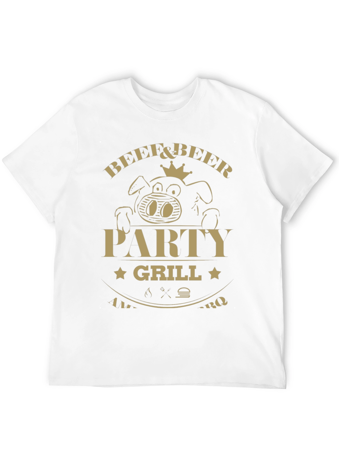 Beef & Beer Party Grill T-Shirt