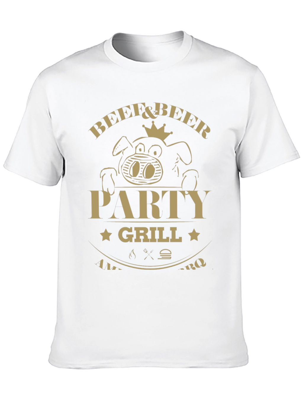 Beef & Beer Party Grill T-Shirt