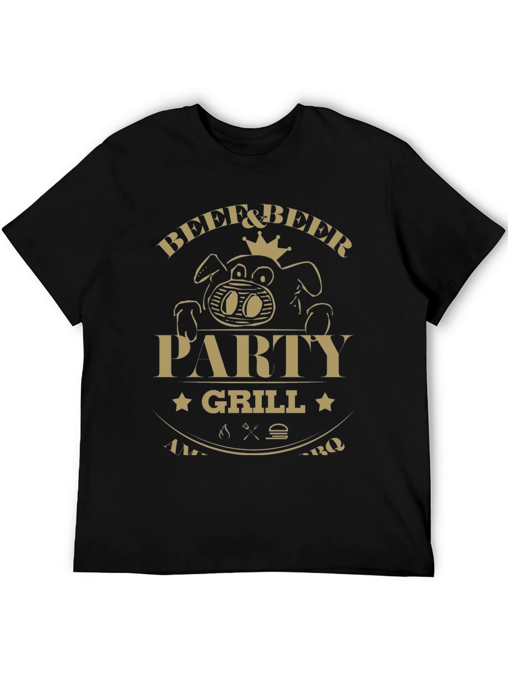 Beef & Beer Party Grill T-Shirt
