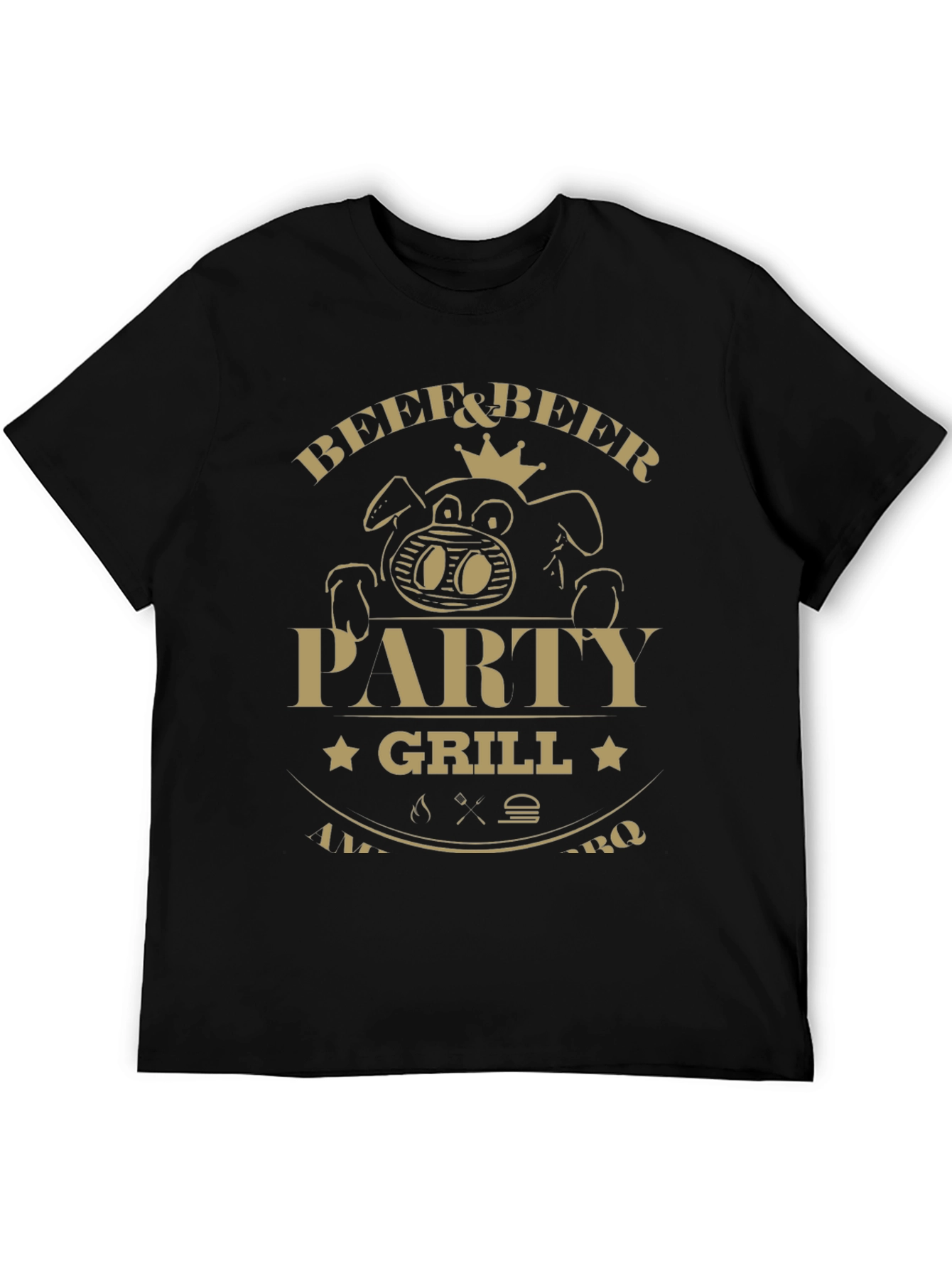Beef & Beer Party Grill T-Shirt