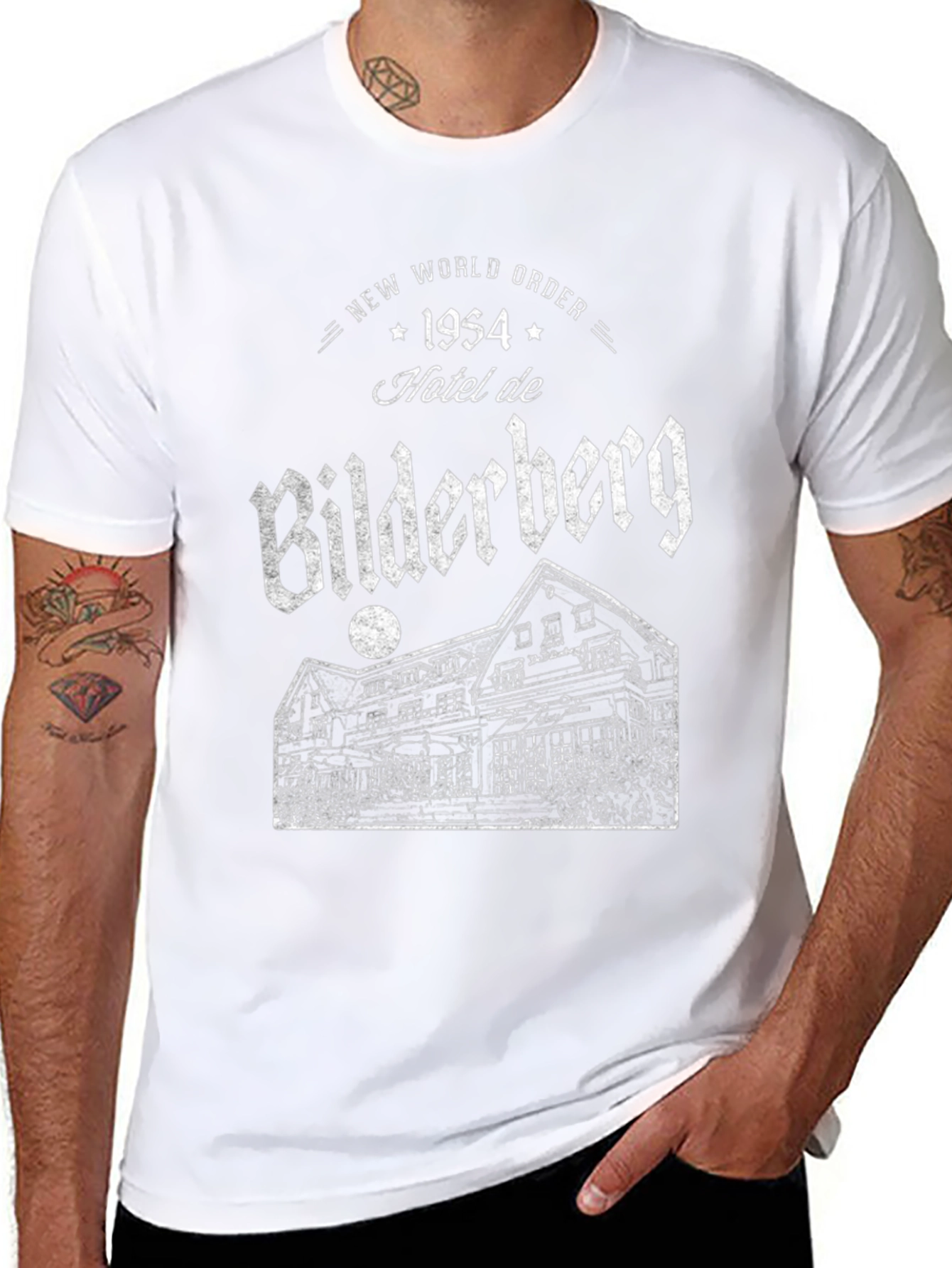 Hotel de Bilderberg Conspiracy T-Shirt
