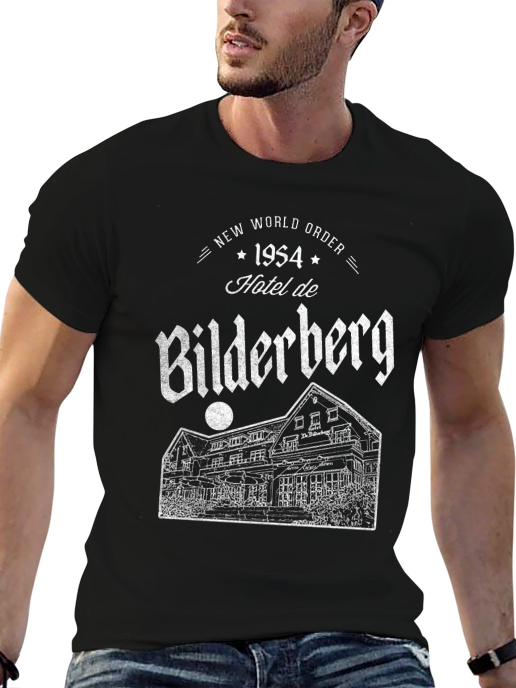 Hotel de Bilderberg Conspiracy T-Shirt