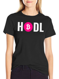 HODL Bitcoin Crypto Investor T-Shirt