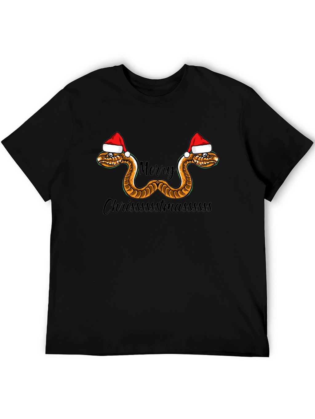 Merry Chrissstmasssss Snake T-Shirt