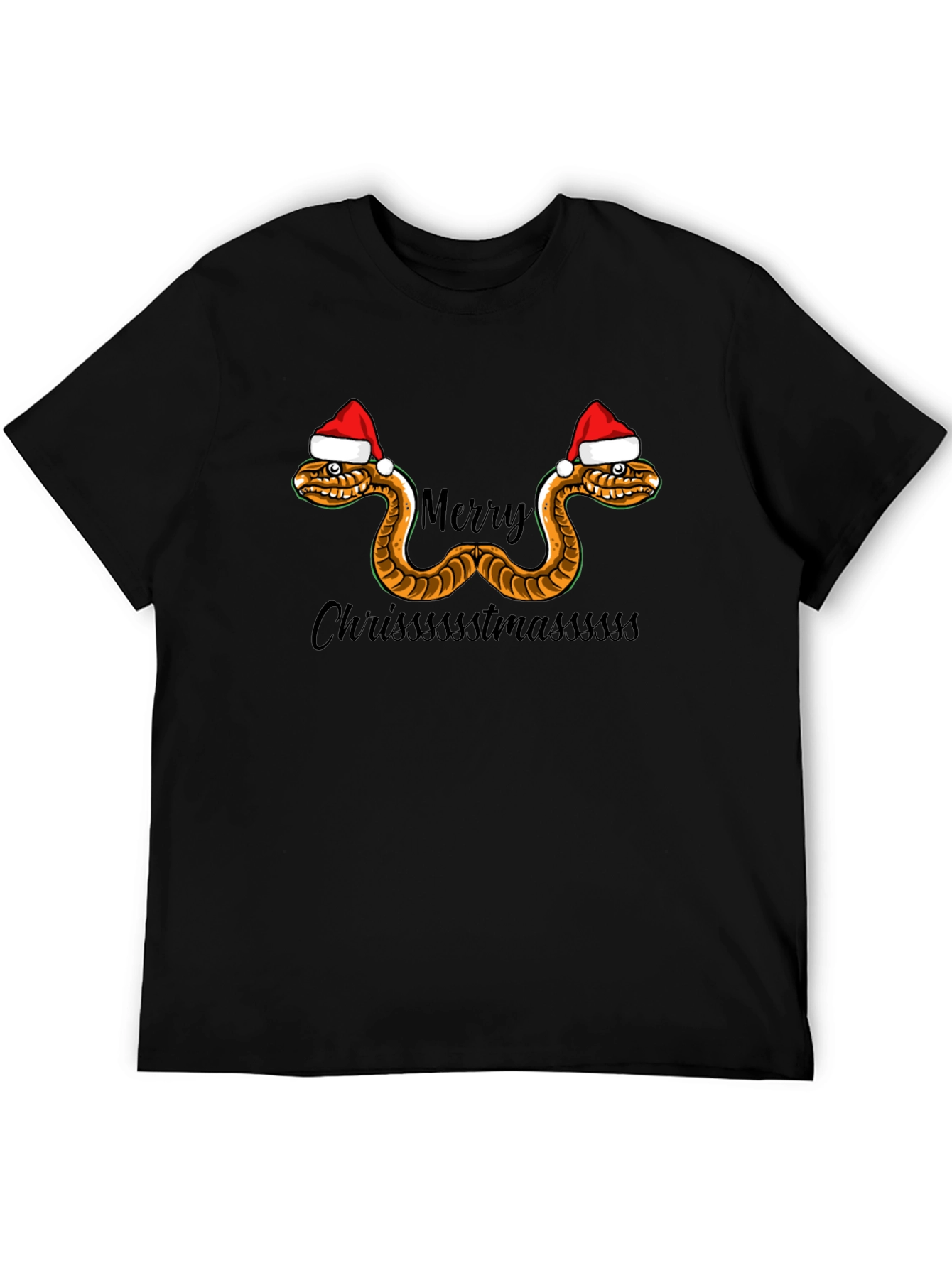 Merry Chrissstmasssss Snake T-Shirt