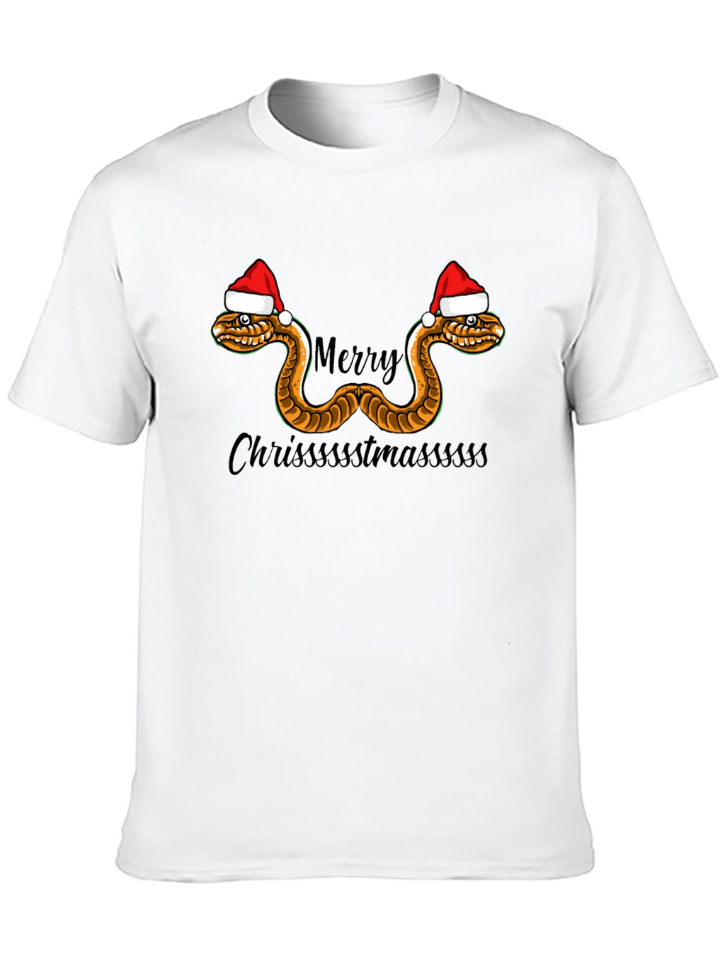 Merry Chrissstmasssss Snake T-Shirt