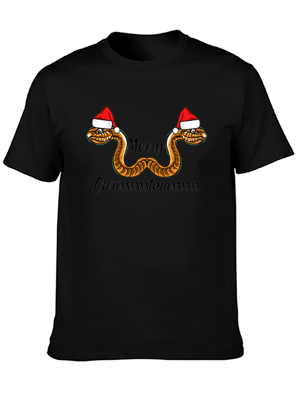 Merry Chrissstmasssss Snake T-Shirt