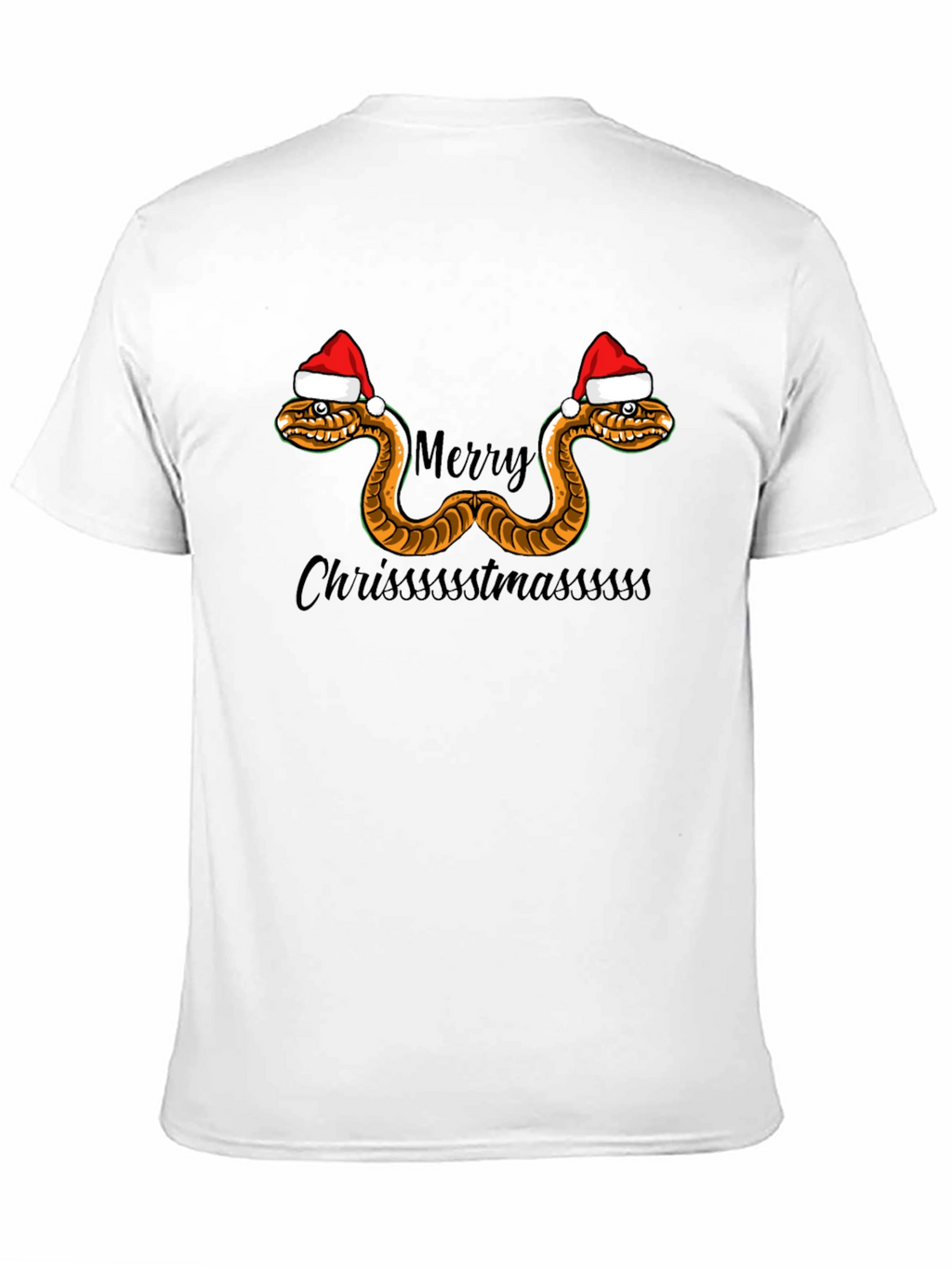 Merry Chrissstmasssss Snake T-Shirt