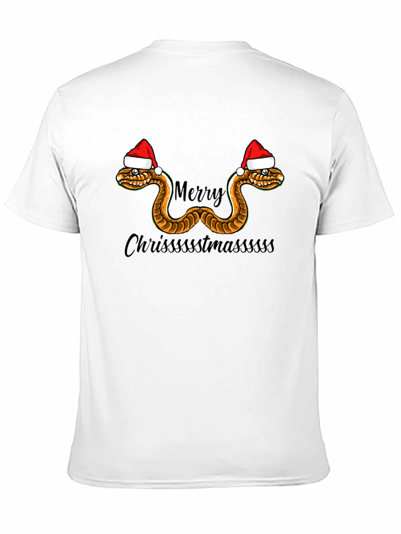 Merry Chrissstmasssss Snake T-Shirt