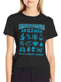 Biology Degree Old Man T-Shirt