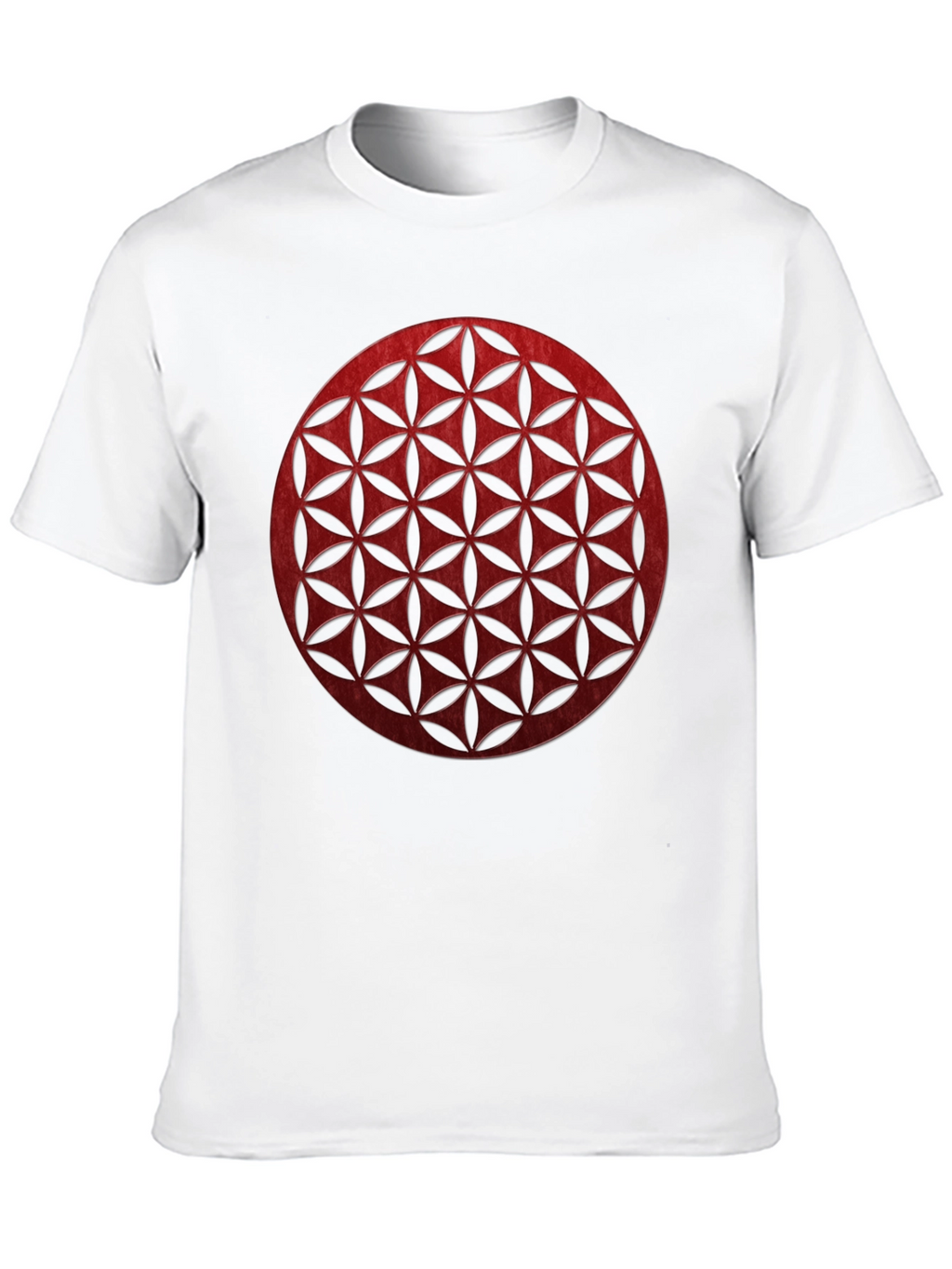 Geometric Circle Graphic Tee - Modern Black T-Shirt